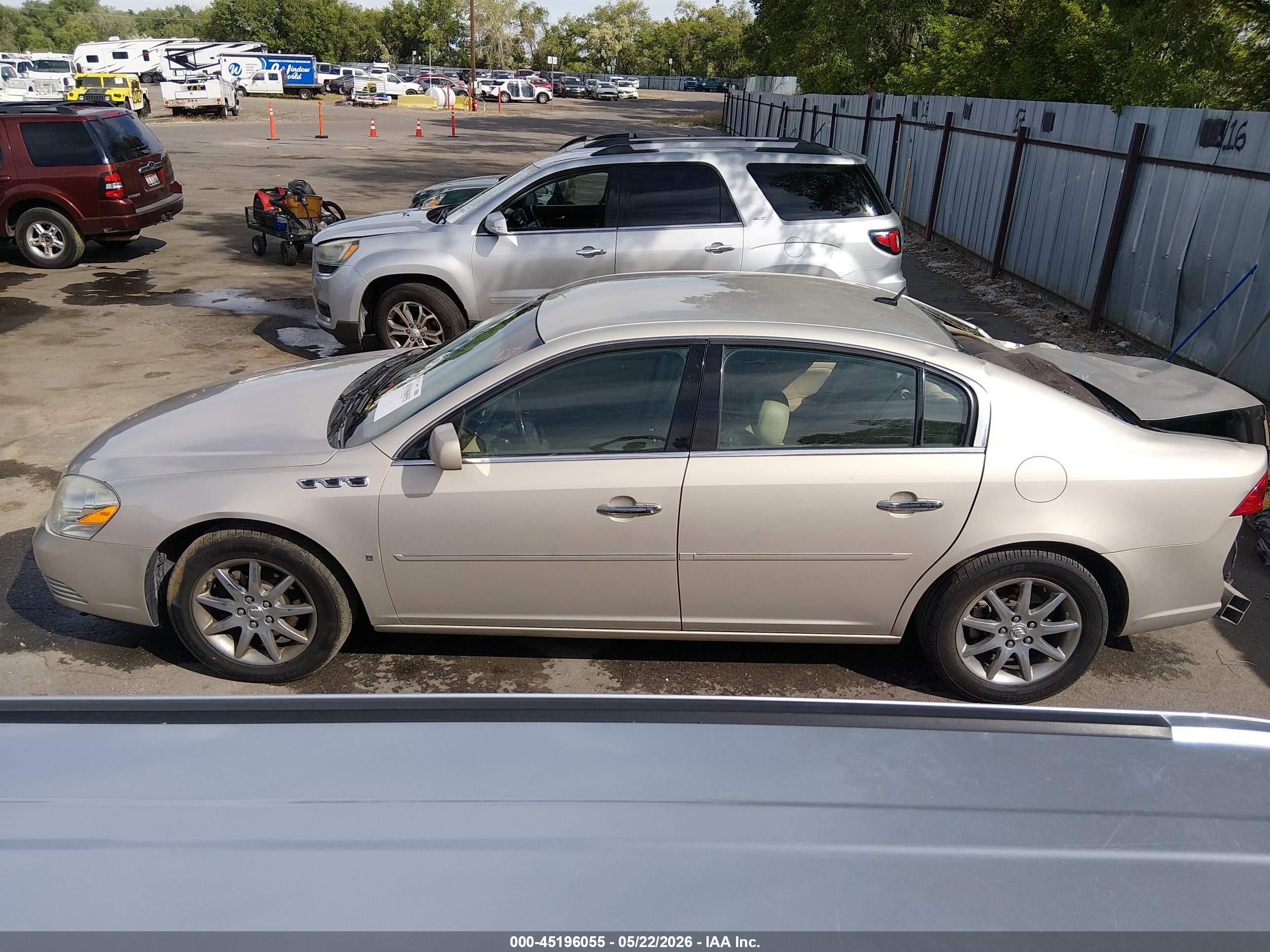 2007 Buick Lucerne Cxl Beige vin: 1G4HD57297U170433