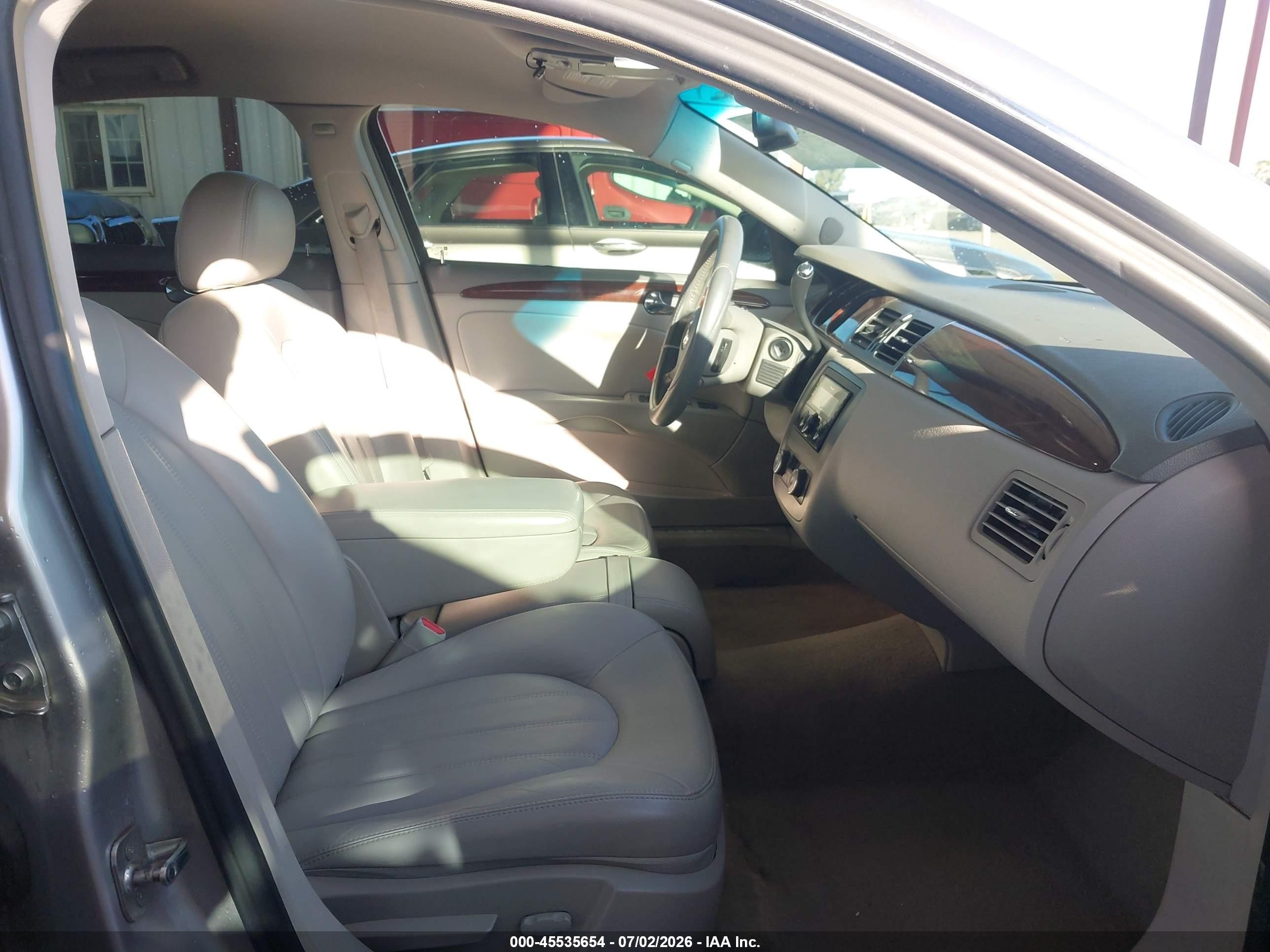 2007 Buick Lucerne Cxl Silver vin: 1G4HD57297U173218