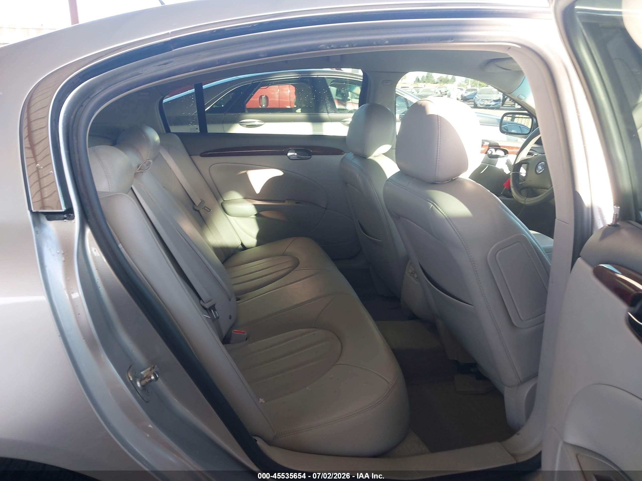 2007 Buick Lucerne Cxl Silver vin: 1G4HD57297U173218
