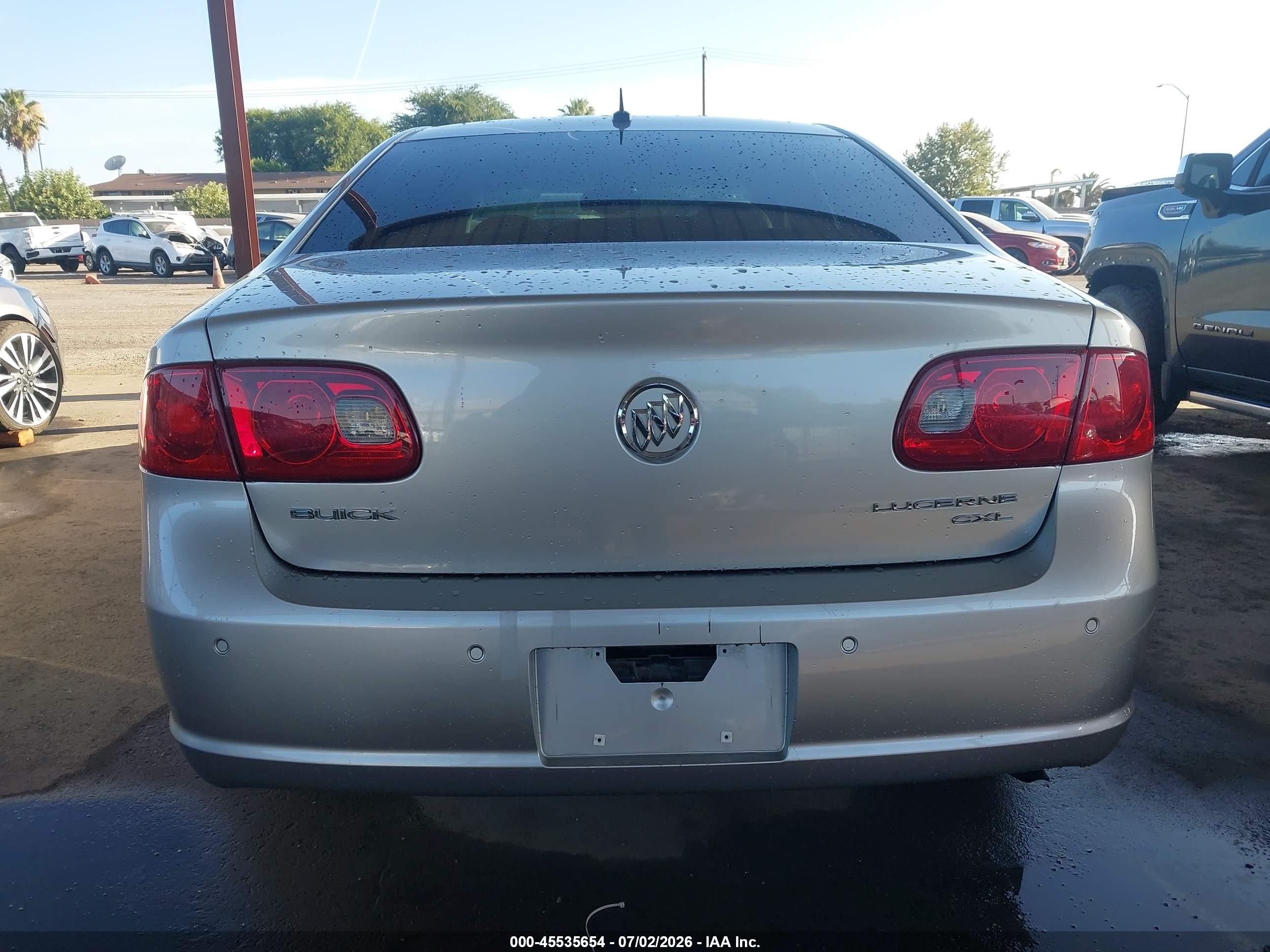 2007 Buick Lucerne Cxl Silver vin: 1G4HD57297U173218
