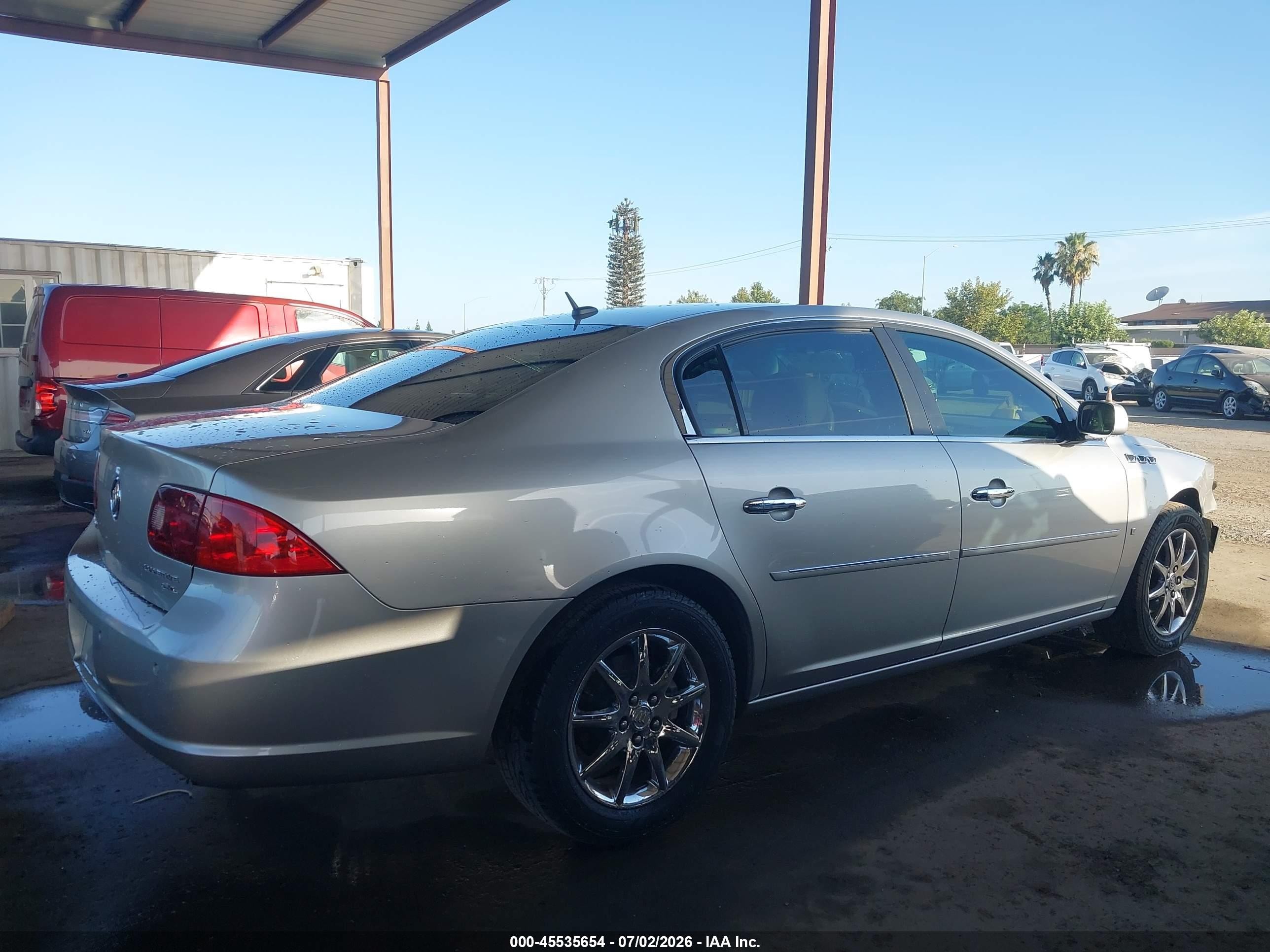 2007 Buick Lucerne Cxl Silver vin: 1G4HD57297U173218
