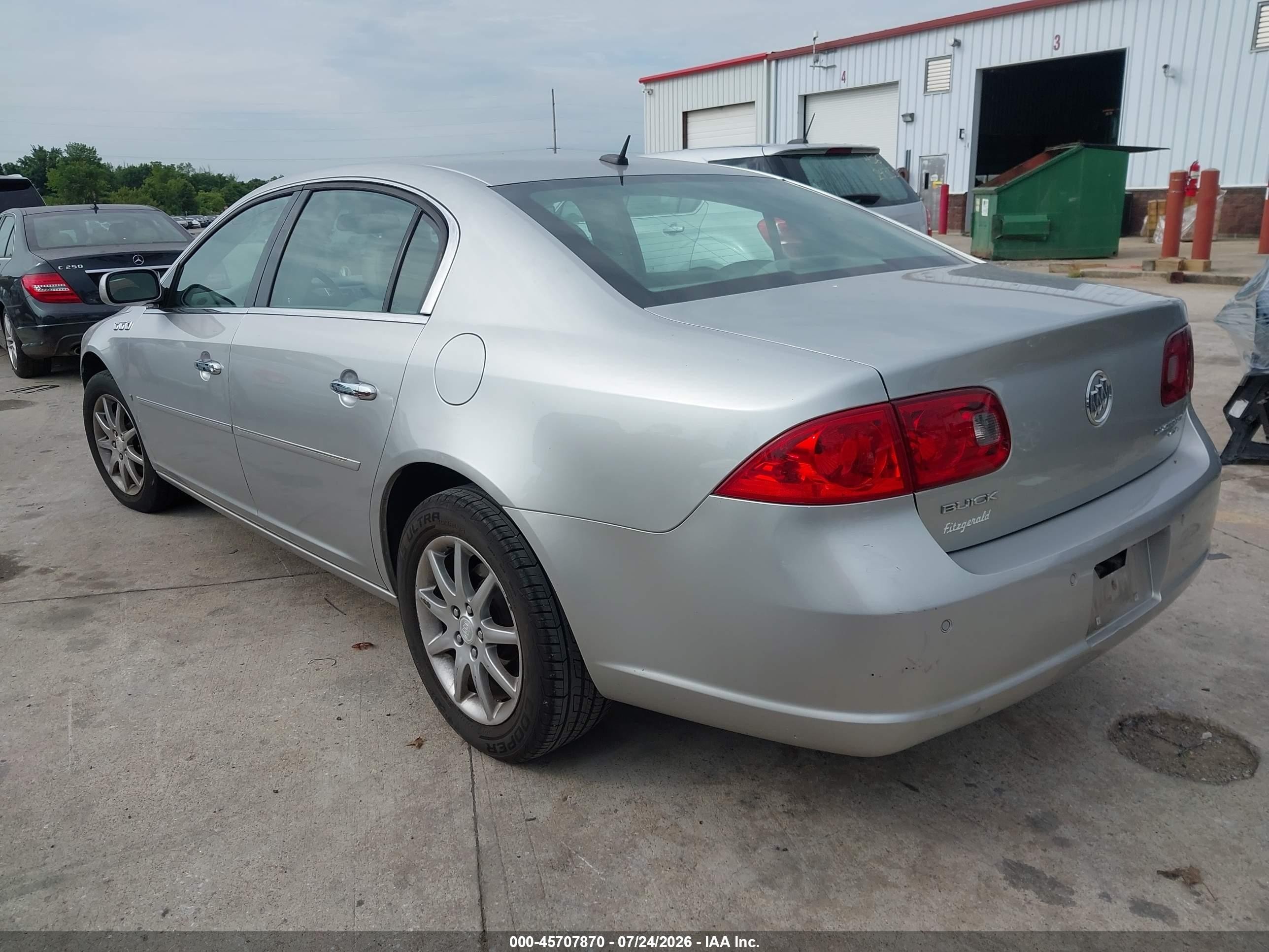 2007 Buick Lucerne Cxl Серебряный vin: 1G4HD57297U221252