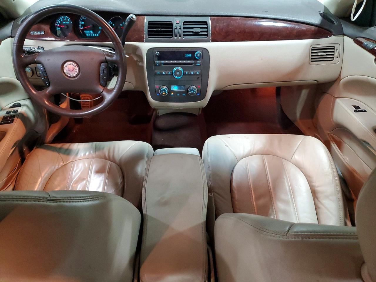 2007 Buick Lucerne Cxl White vin: 1G4HD57297U225334