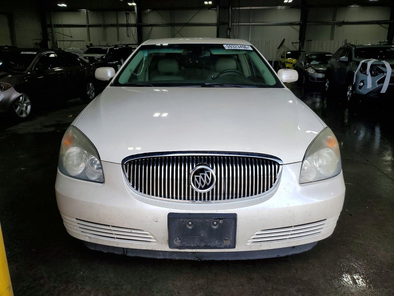 2007 Buick Lucerne Cxl White vin: 1G4HD57297U225334