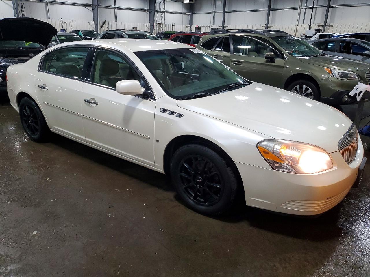 2007 Buick Lucerne Cxl White vin: 1G4HD57297U225334