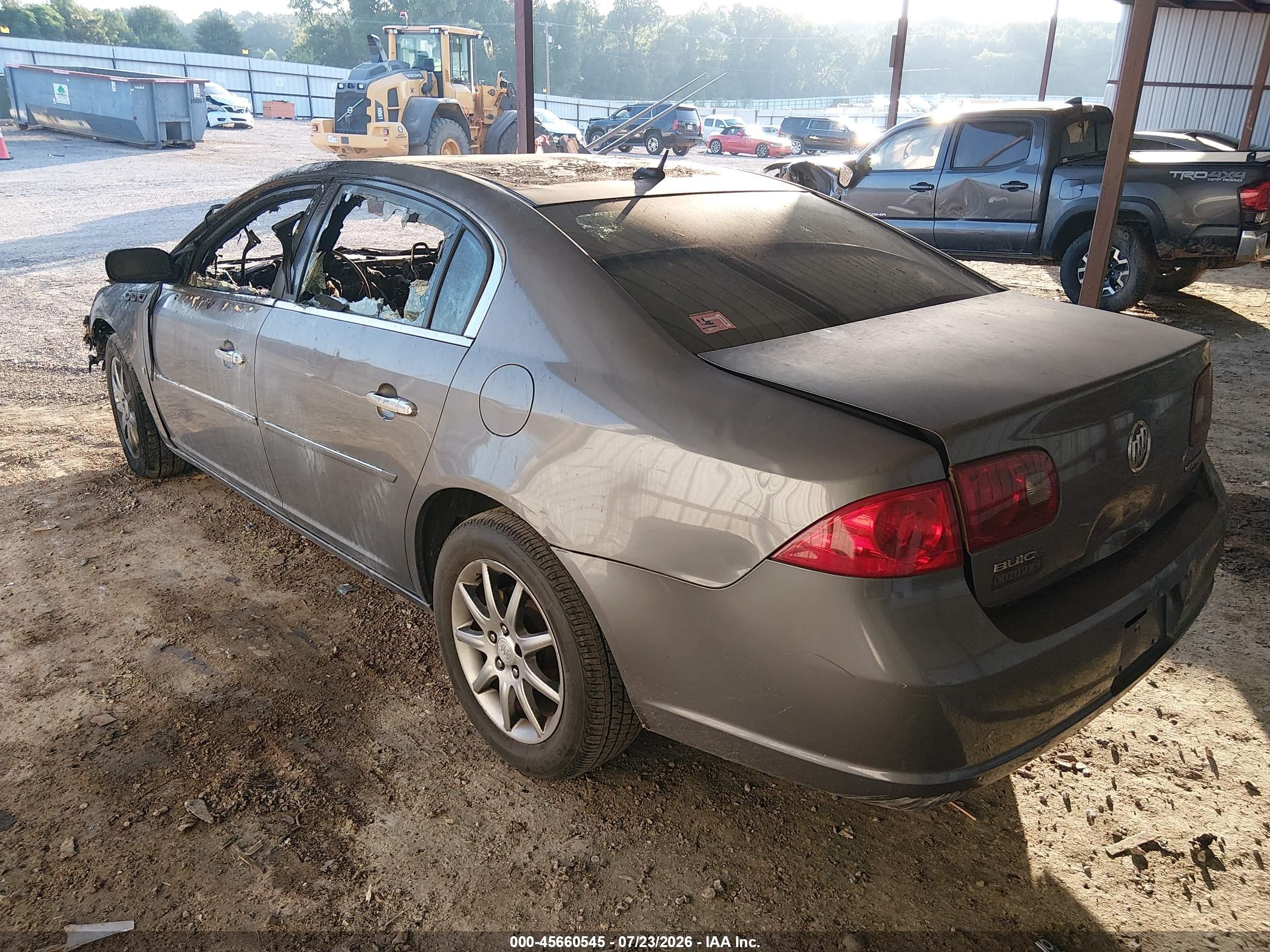 2007 Buick Lucerne Cxl Серебряный vin: 1G4HD57297U230100