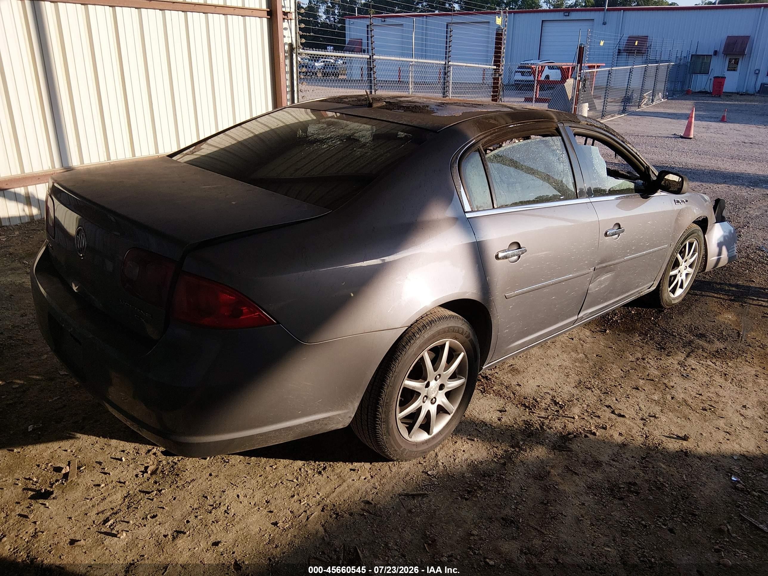 2007 Buick Lucerne Cxl Серебряный vin: 1G4HD57297U230100