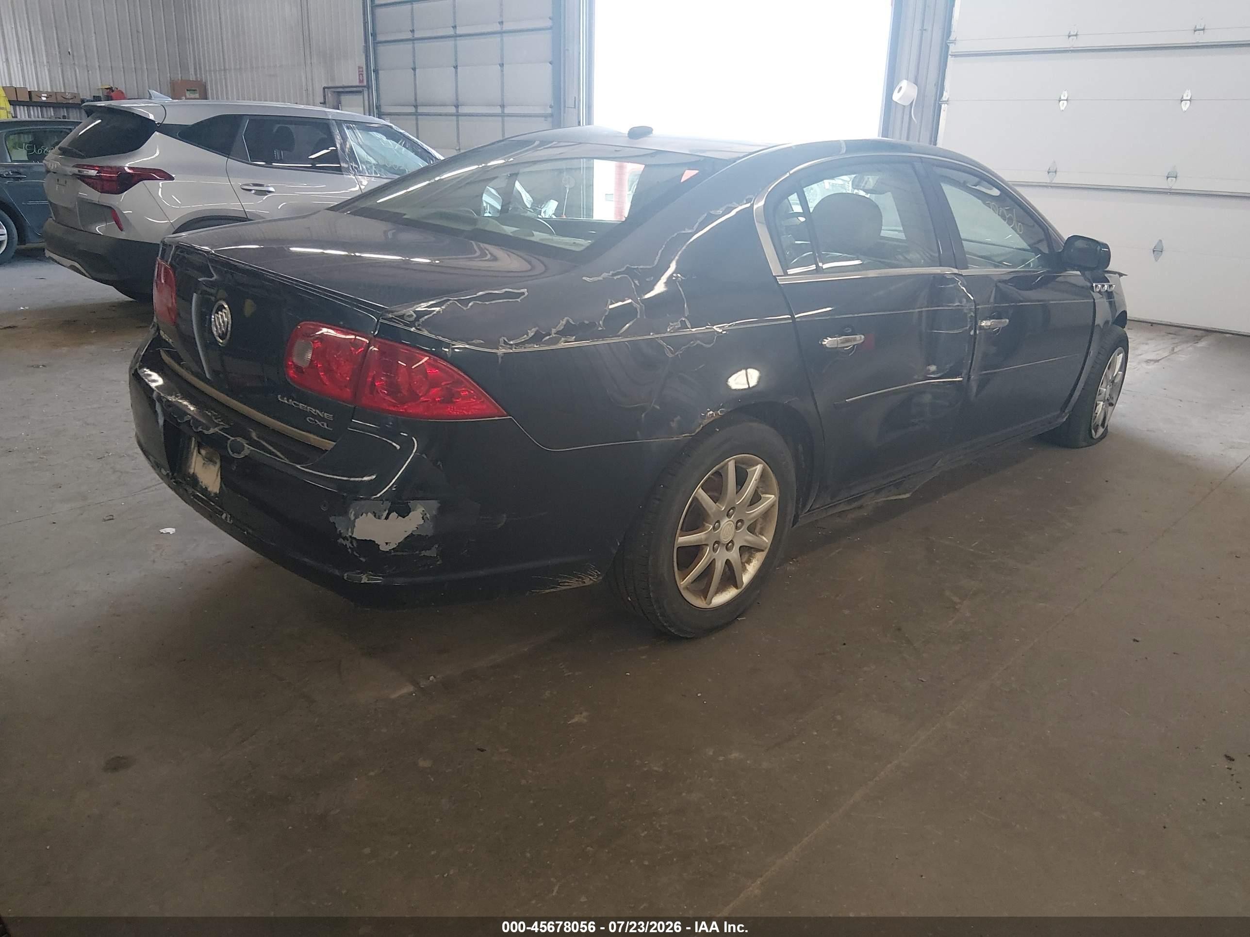 2008 Buick Lucerne Cxl Dark Blue vin: 1G4HD57298U115479