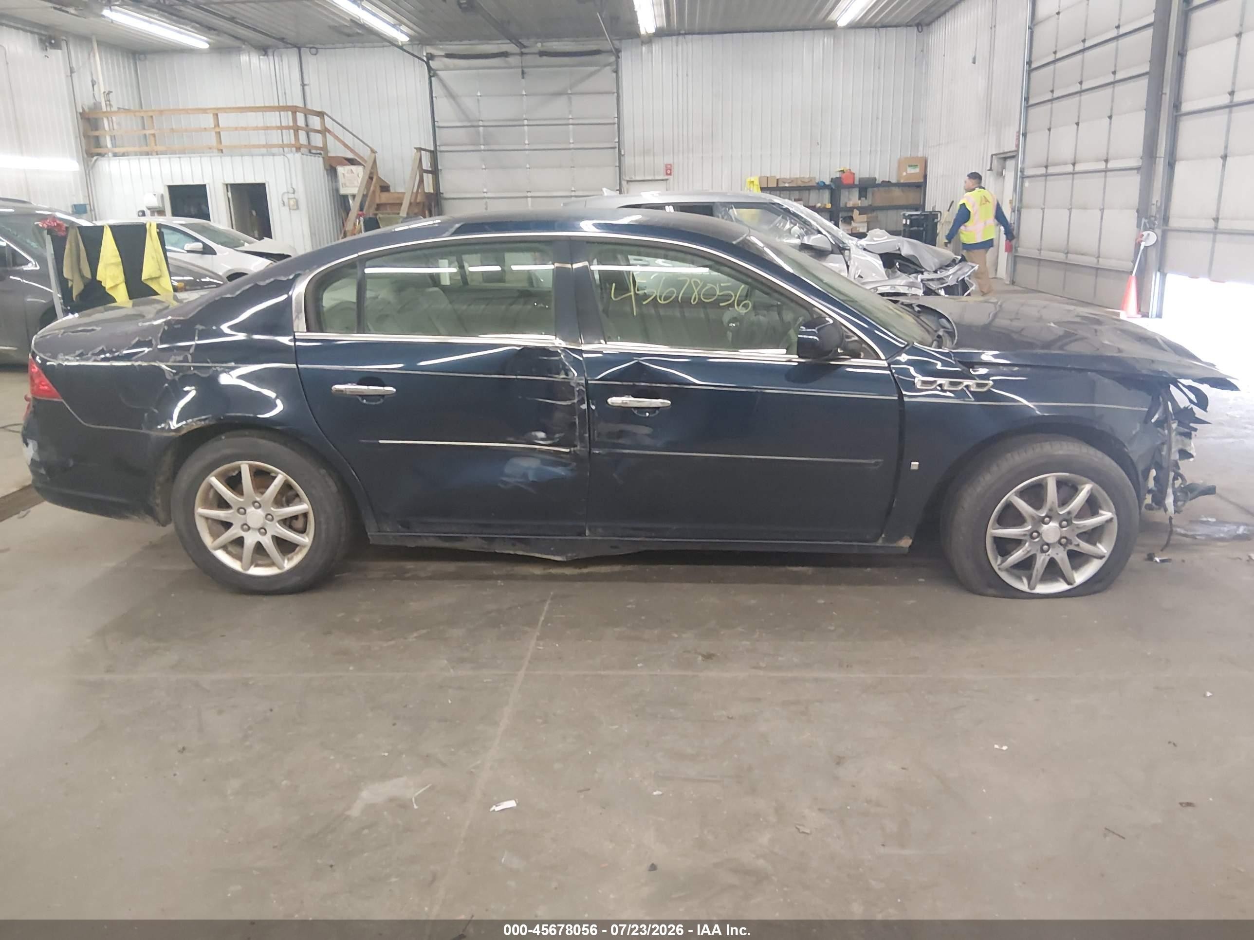 2008 Buick Lucerne Cxl Dark Blue vin: 1G4HD57298U115479