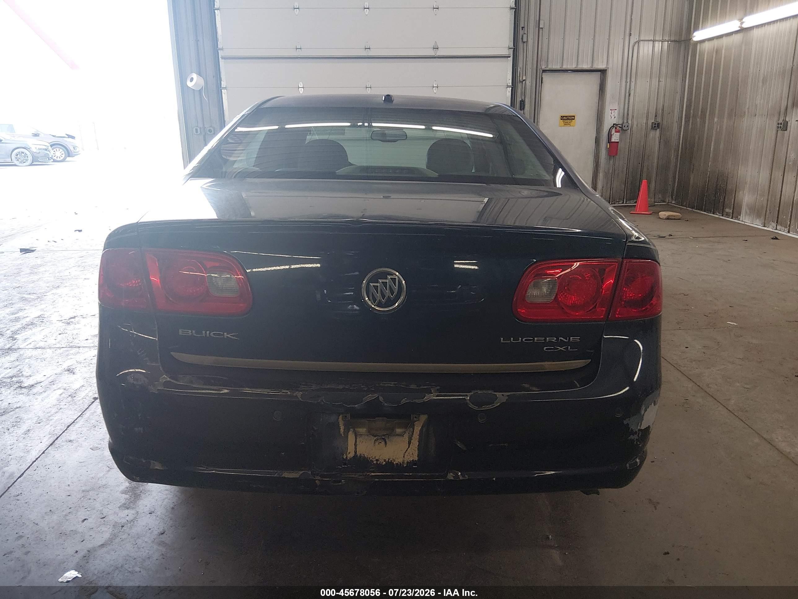 2008 Buick Lucerne Cxl Dark Blue vin: 1G4HD57298U115479