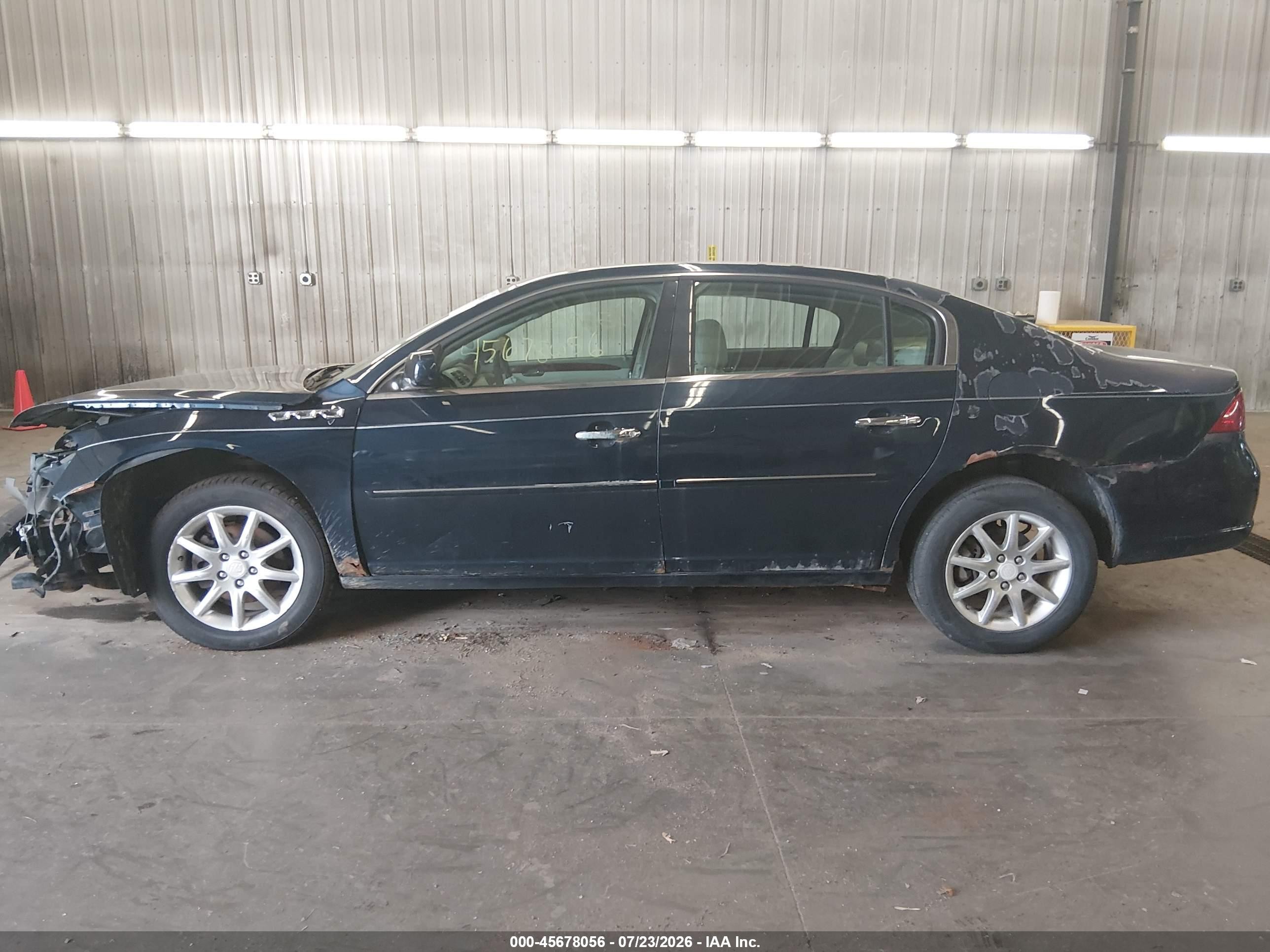 2008 Buick Lucerne Cxl Dark Blue vin: 1G4HD57298U115479