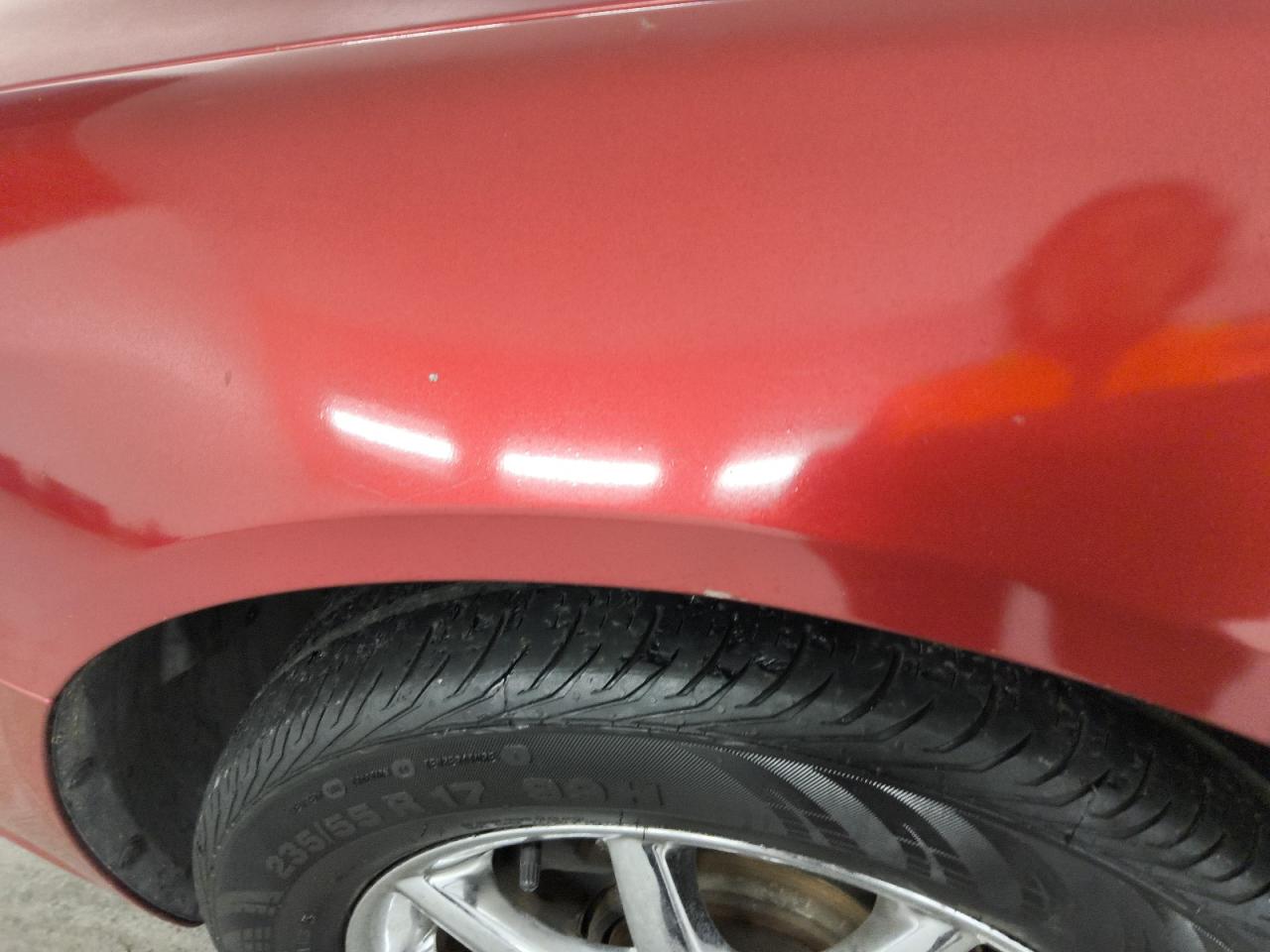 2008 Buick Lucerne Cxl Burgundy vin: 1G4HD57298U172815 Damage: Left Front Fender, Multiple Scratches Heavy, 3