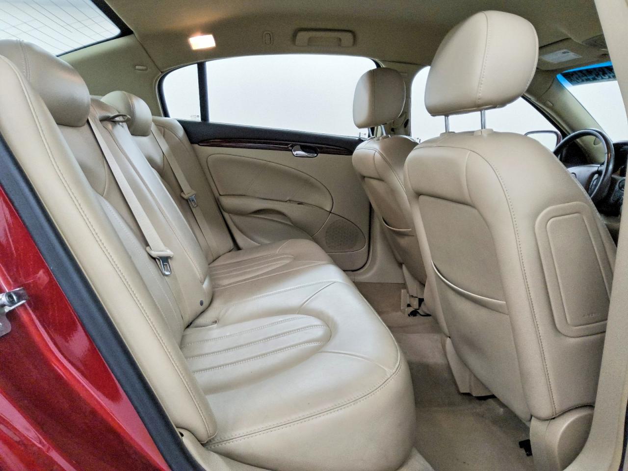 2008 Buick Lucerne Cxl Burgundy vin: 1G4HD57298U172815