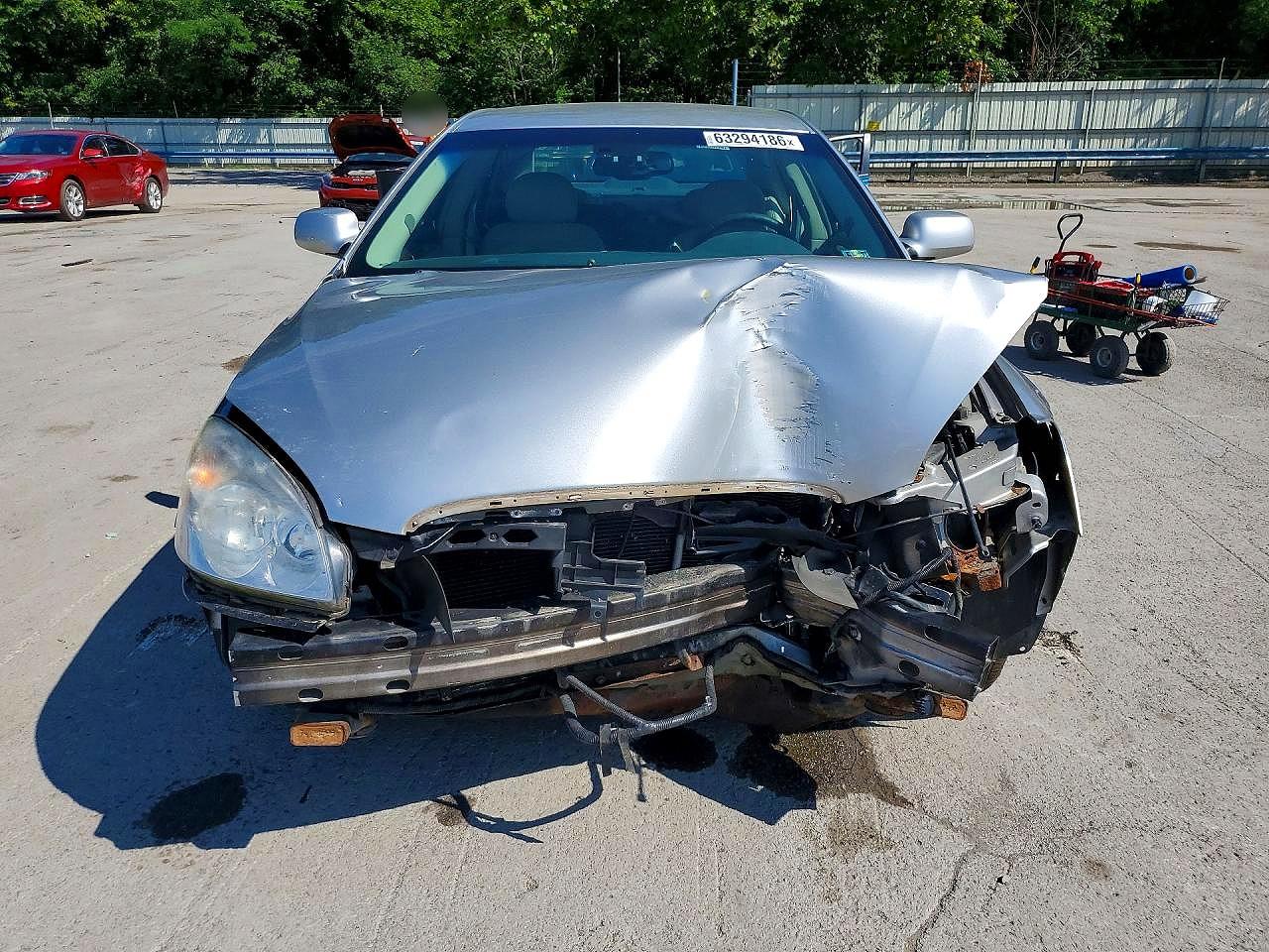 2006 Buick Lucerne Cxl Silver vin: 1G4HD572X6U214065
