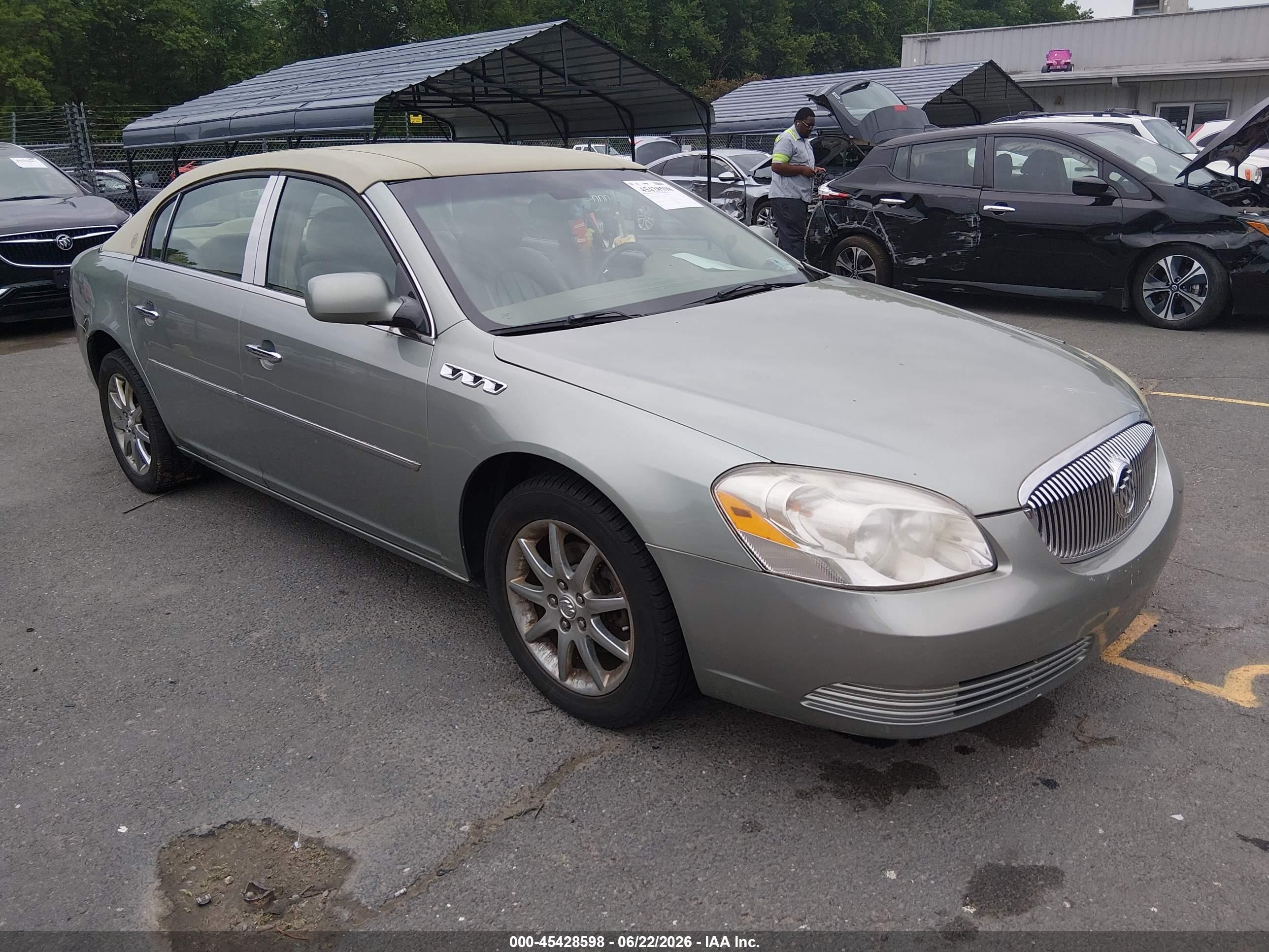 2006 Buick Lucerne Cxl Green vin: 1G4HD572X6U255456