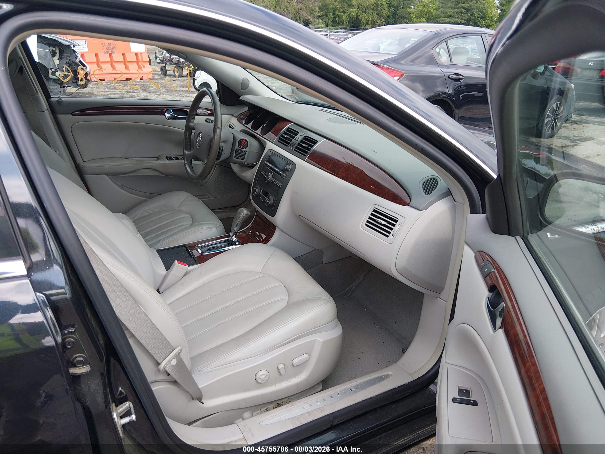 2008 Buick Lucerne Cxl Black vin: 1G4HD572X8U178588