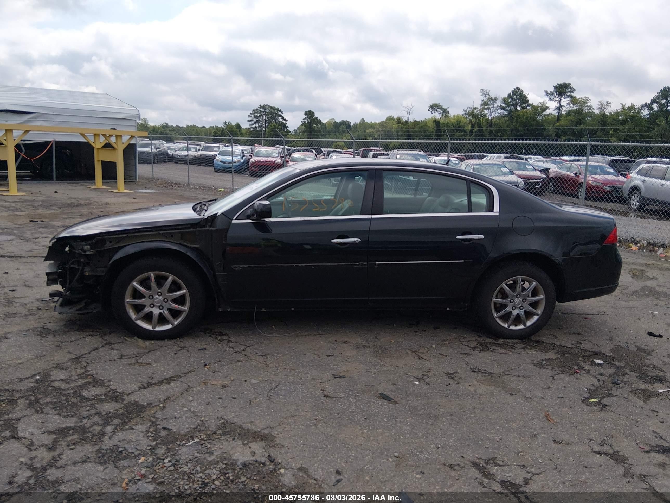 2008 Buick Lucerne Cxl Black vin: 1G4HD572X8U178588