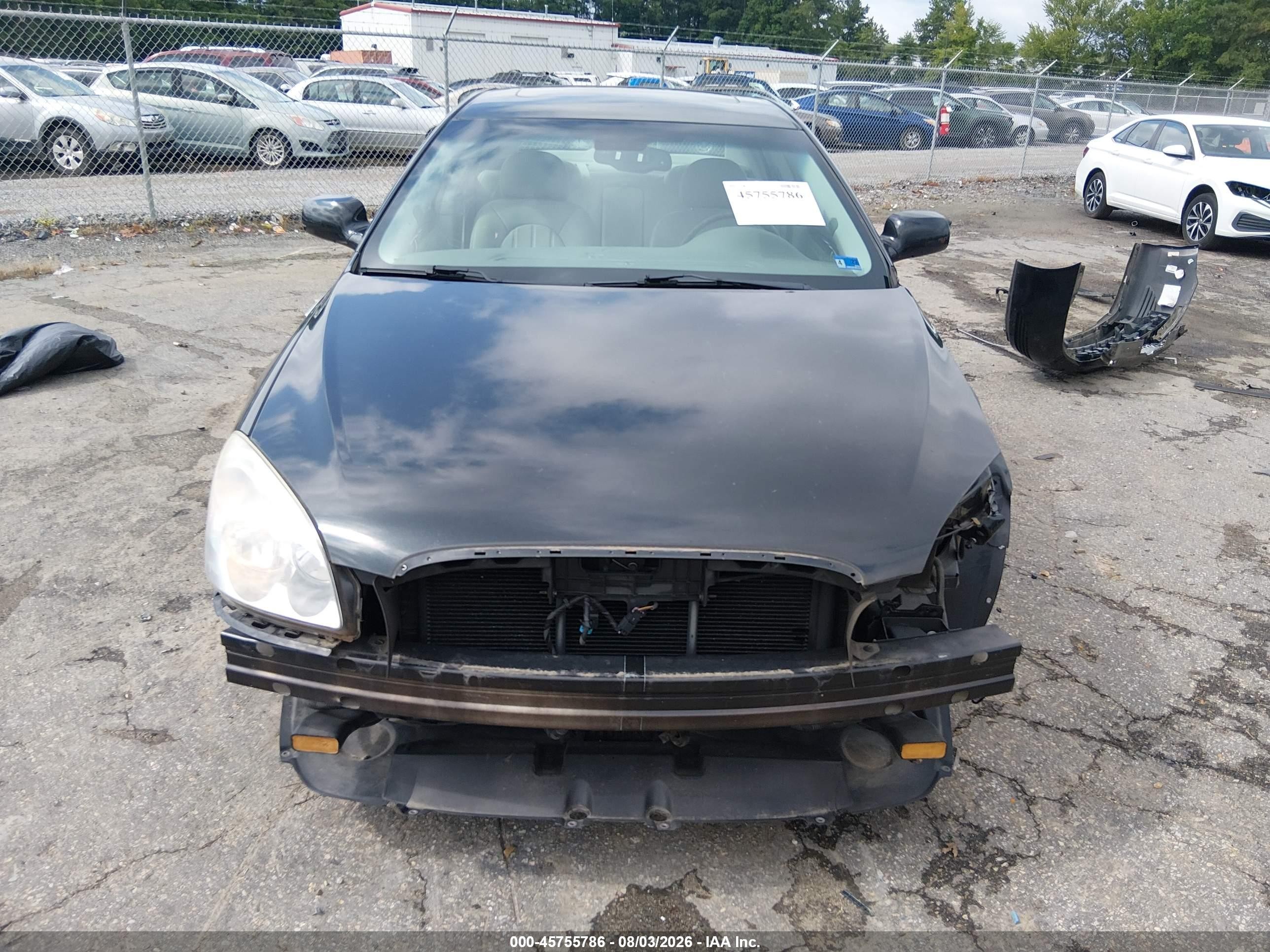2008 Buick Lucerne Cxl Black vin: 1G4HD572X8U178588