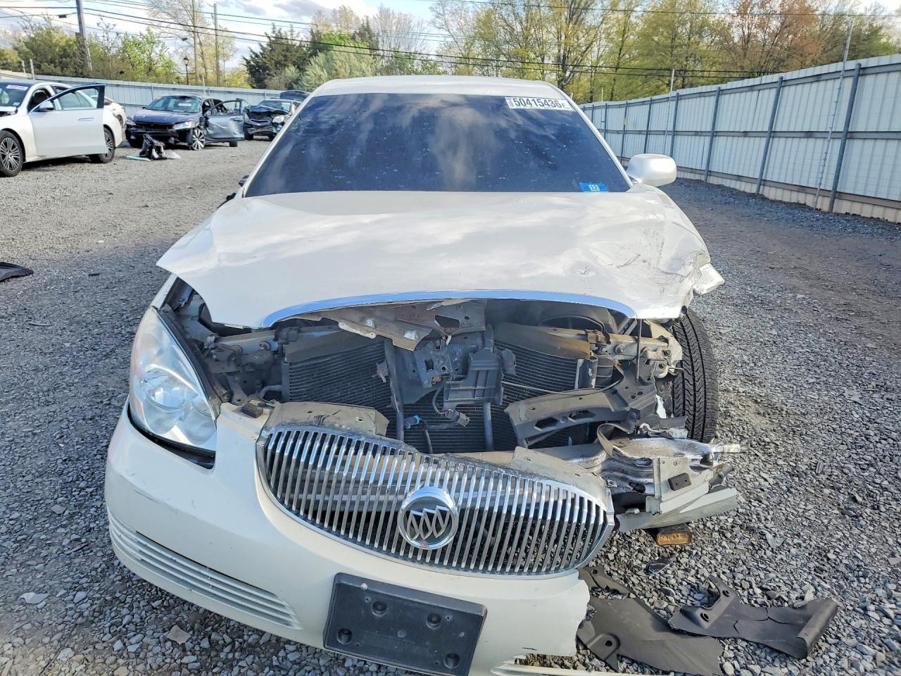 2008 Buick Lucerne Cx Белый vin: 1G4HD572X8U210892
