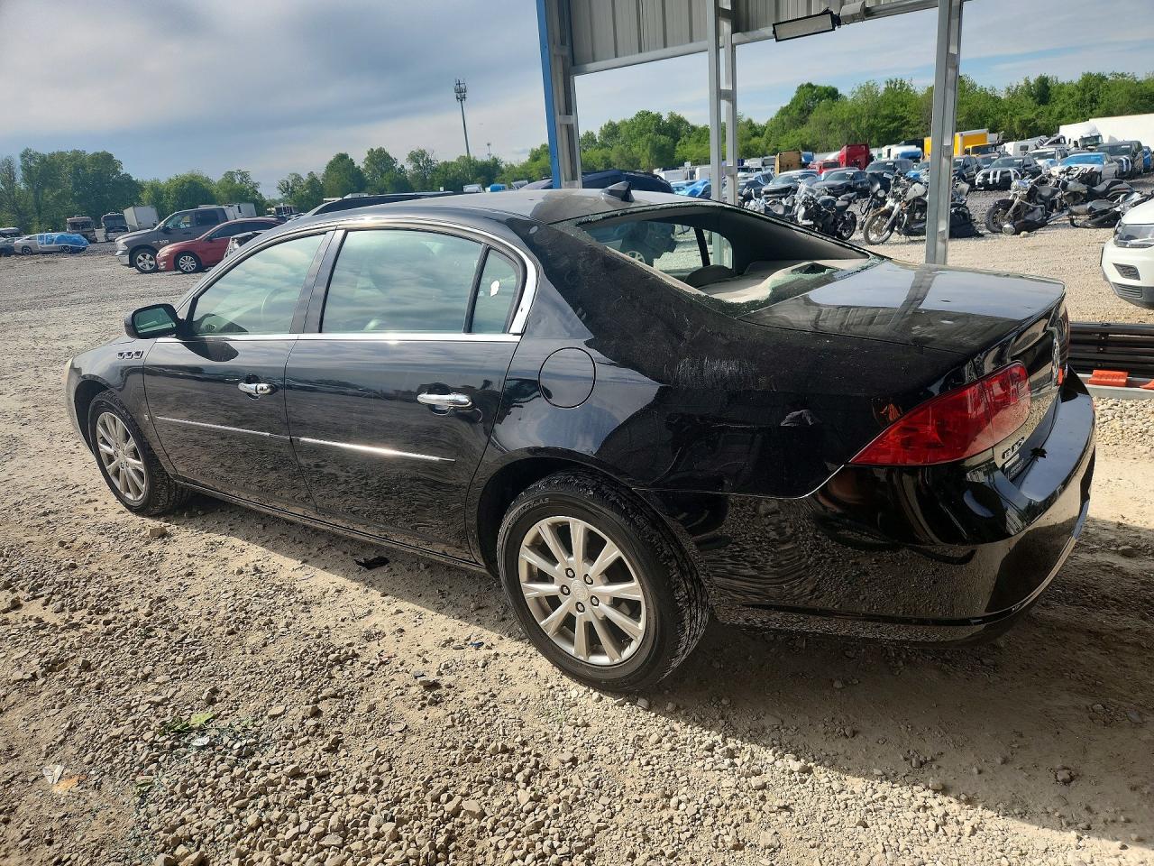 2009 Buick Lucerne Cxl Black vin: 1G4HD57M09U100971