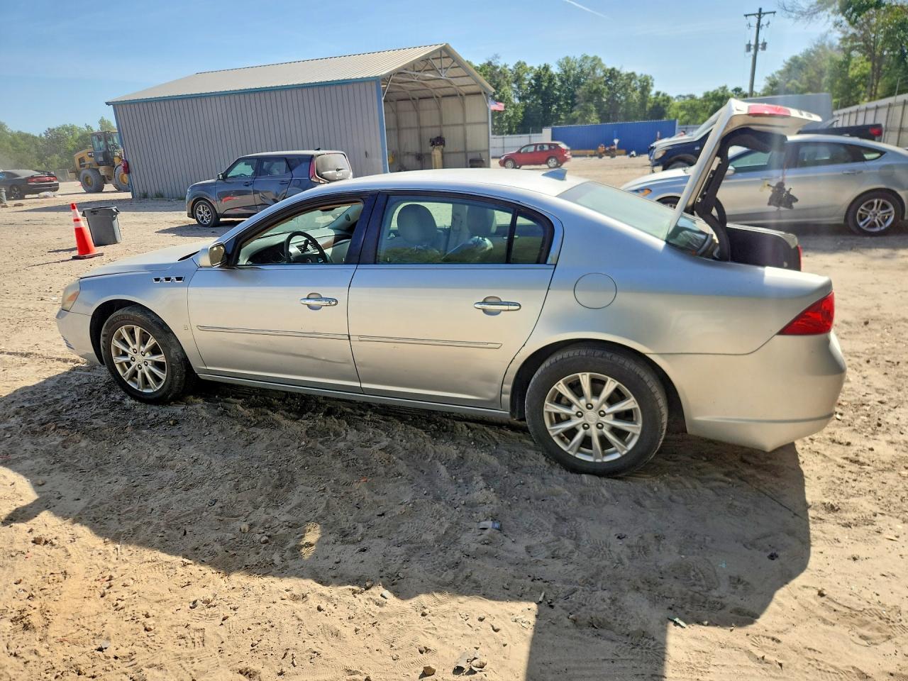 2009 Buick Lucerne Cxl Silver vin: 1G4HD57M09U125353