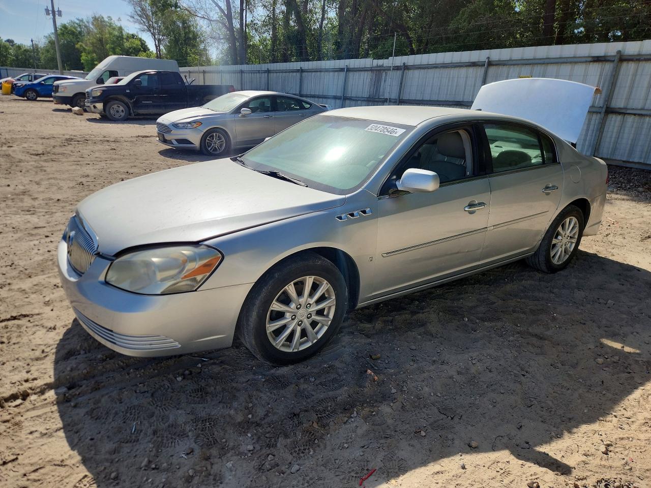 2009 Buick Lucerne Cxl Silver vin: 1G4HD57M09U125353