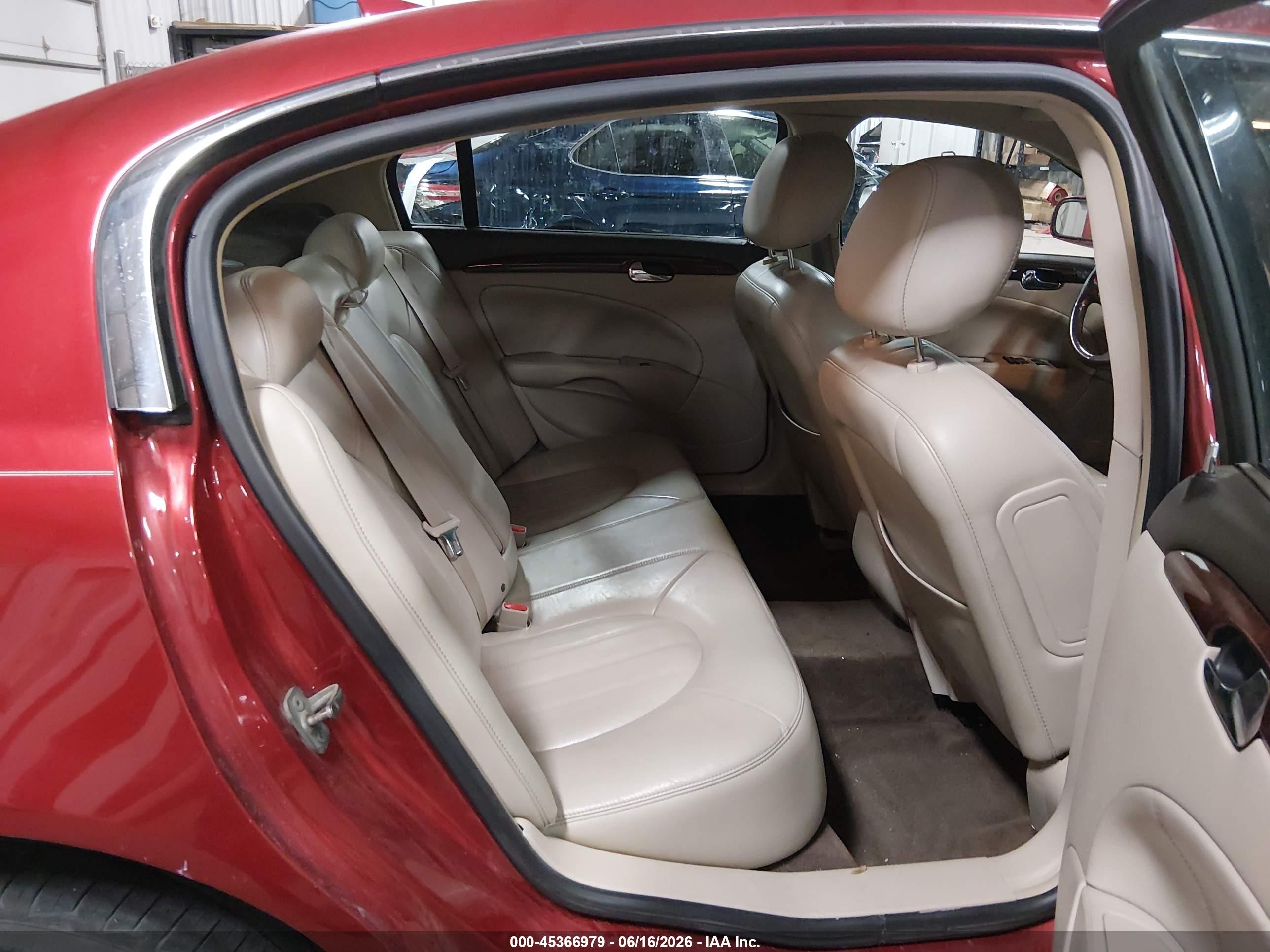 2009 Buick Lucerne Cxl Special Edition Red vin: 1G4HD57M09U142511