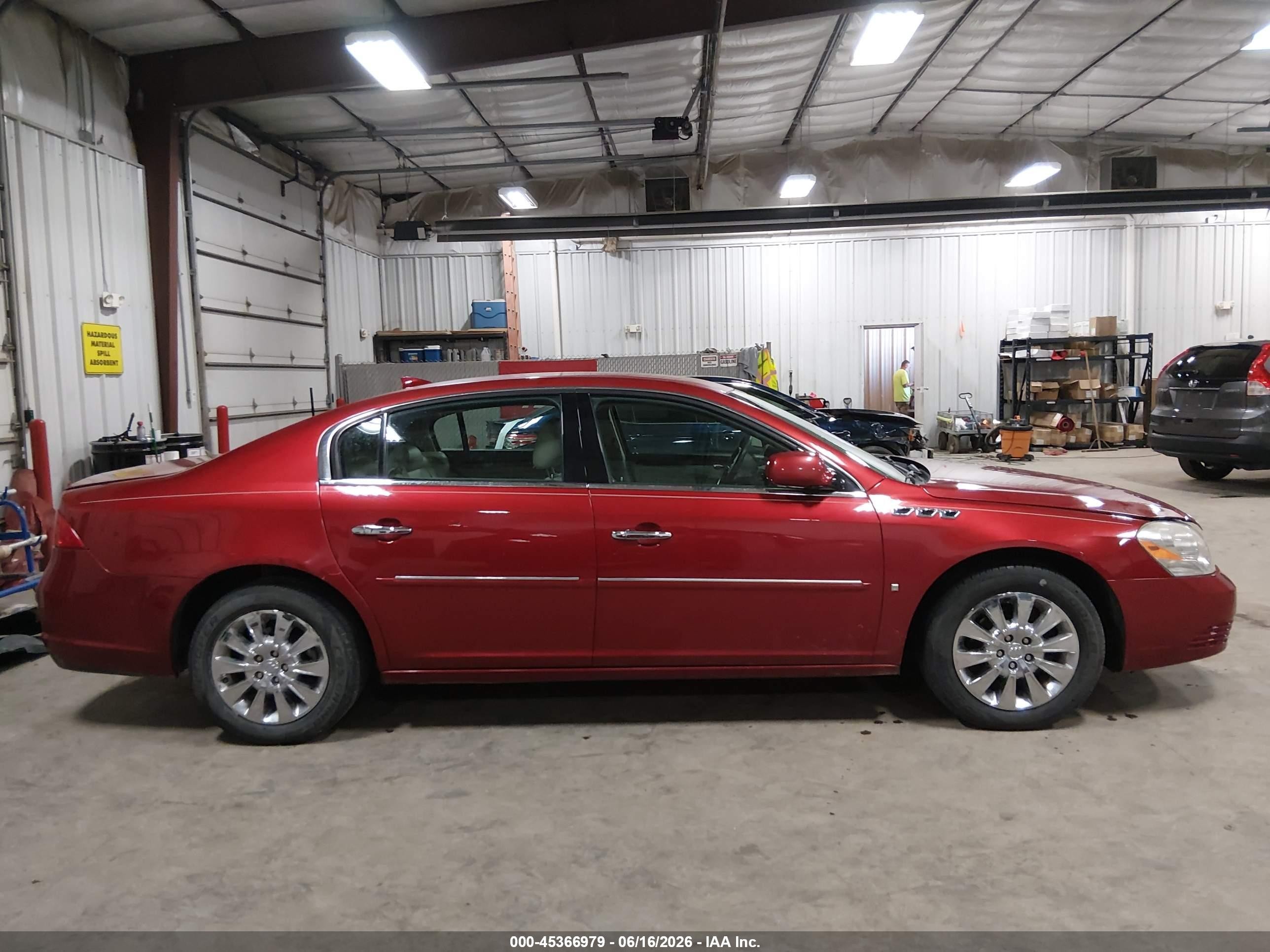 2009 Buick Lucerne Cxl Special Edition Red vin: 1G4HD57M09U142511