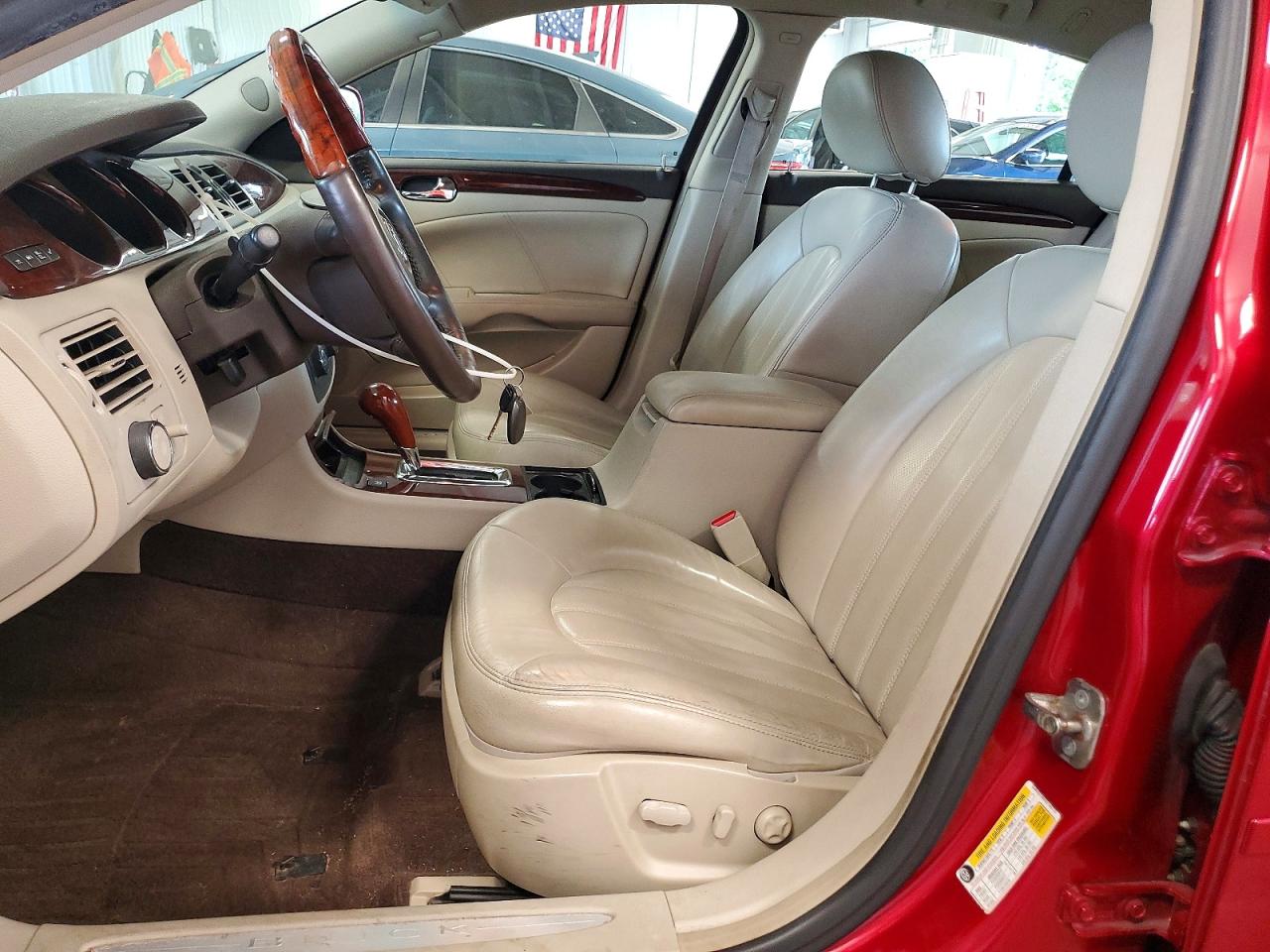 2009 Buick Lucerne Cxl Maroon vin: 1G4HD57M09U146770