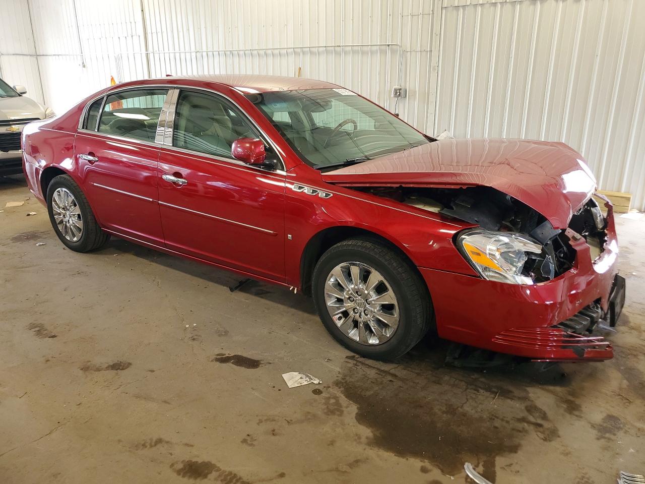 2009 Buick Lucerne Cxl Maroon vin: 1G4HD57M09U146770