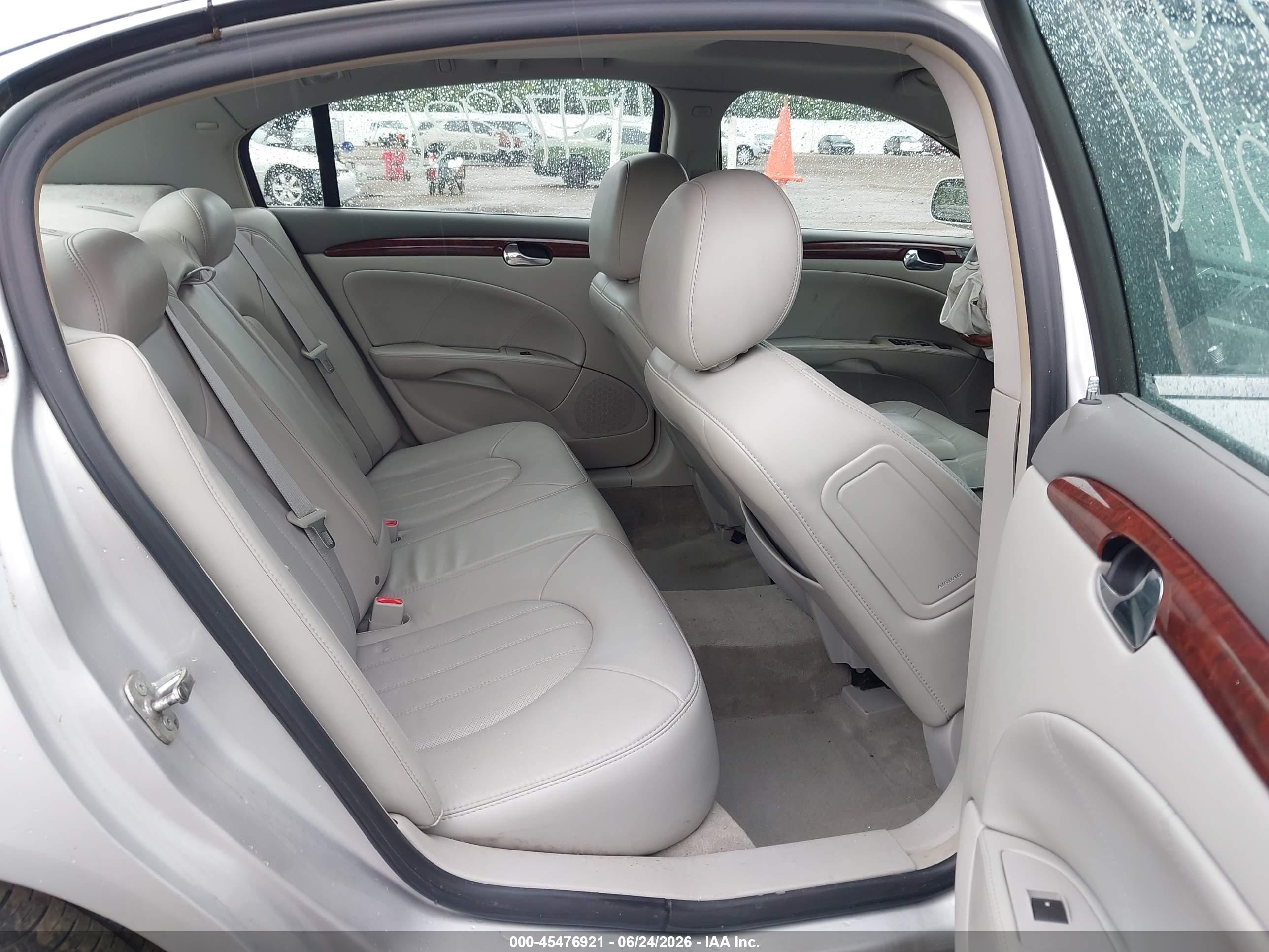 2009 Buick Lucerne Cxl-5 Silver vin: 1G4HD57M39U100043