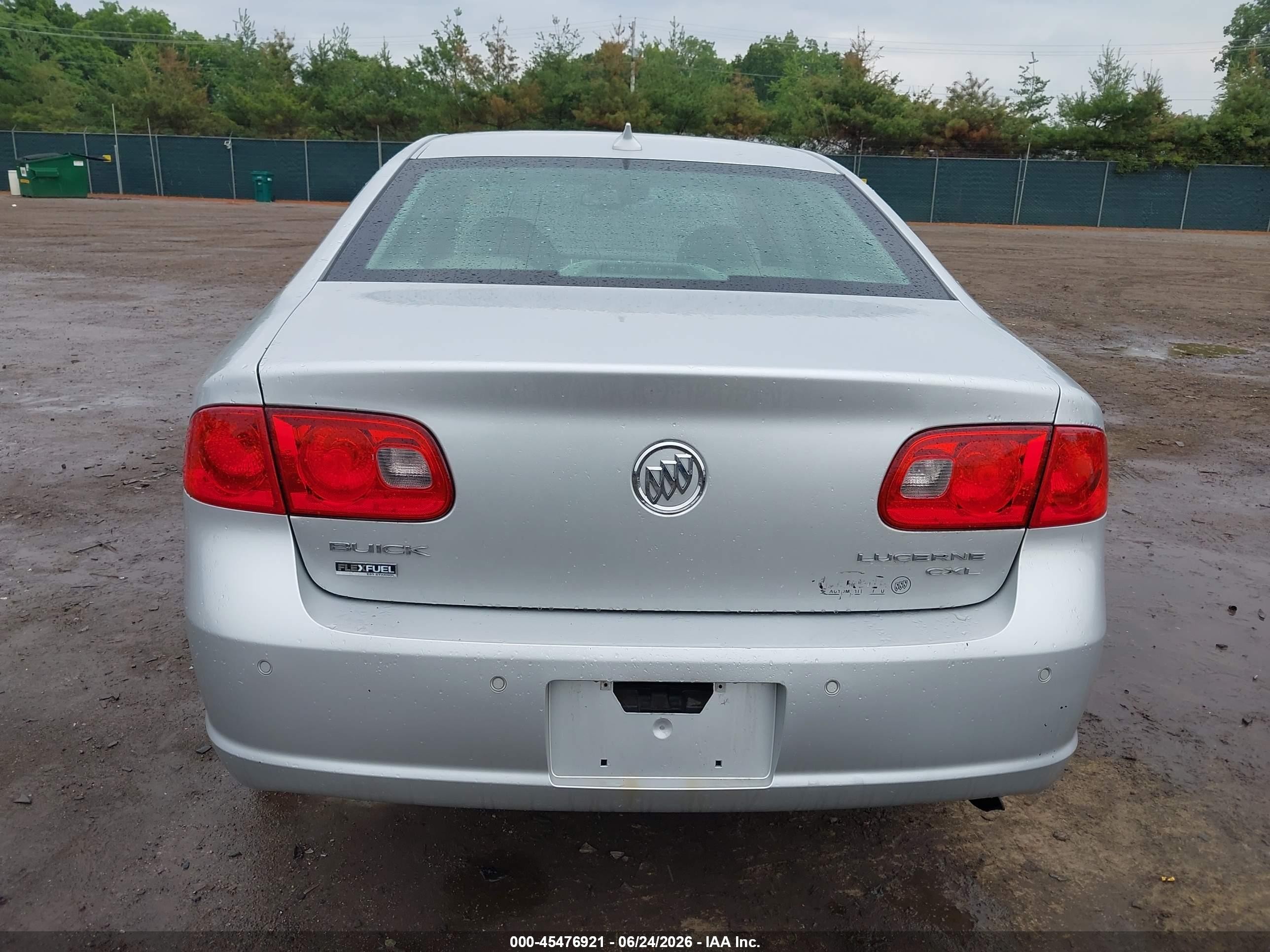 2009 Buick Lucerne Cxl-5 Silver vin: 1G4HD57M39U100043