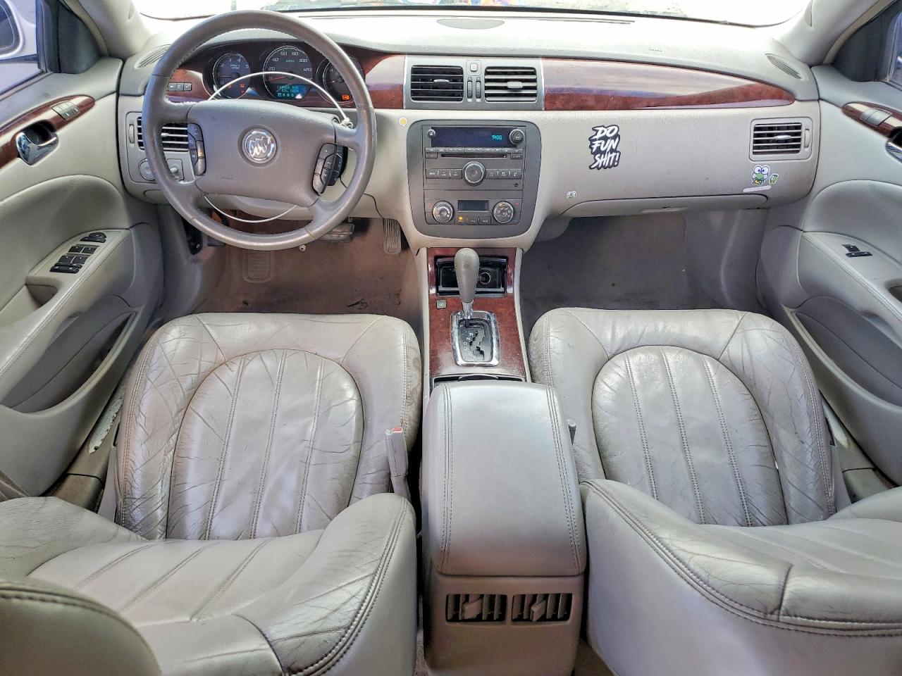 2009 Buick Lucerne Cxl White vin: 1G4HD57M39U101645