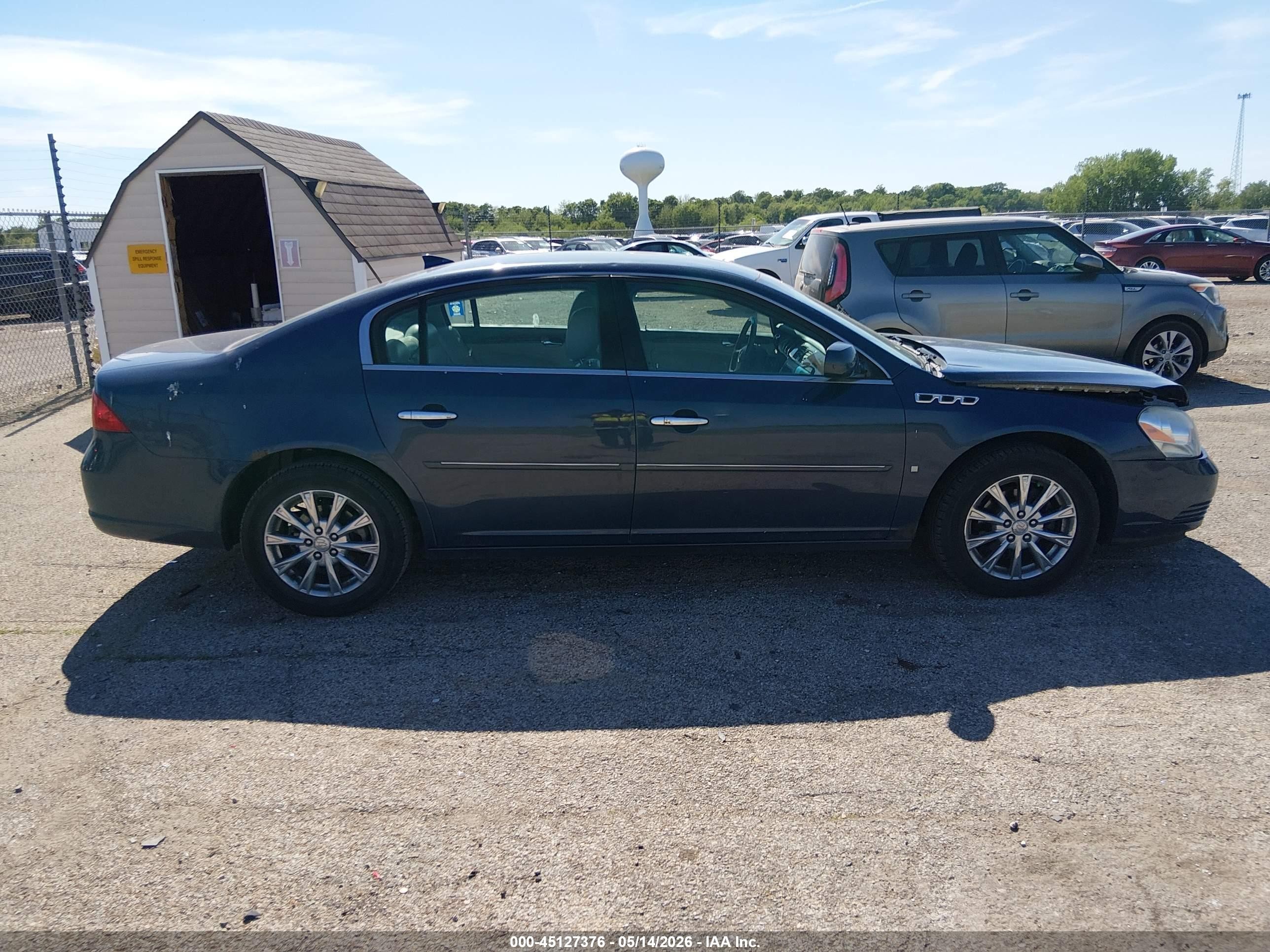 2009 Buick Lucerne Cxl Dark Blue vin: 1G4HD57M39U109776