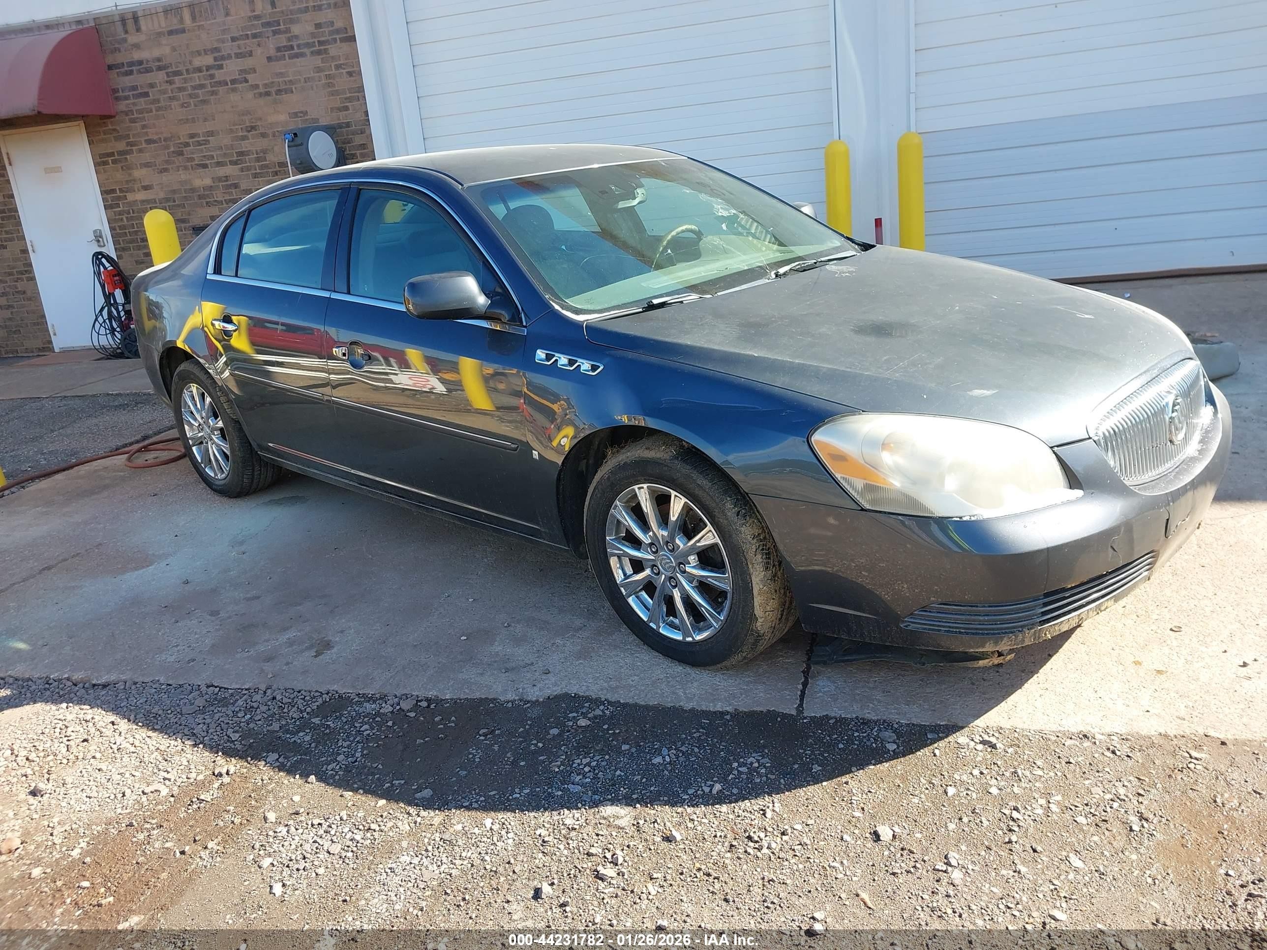 2009 Buick Lucerne Cxl-3 Gray vin: 1G4HD57M49U133598