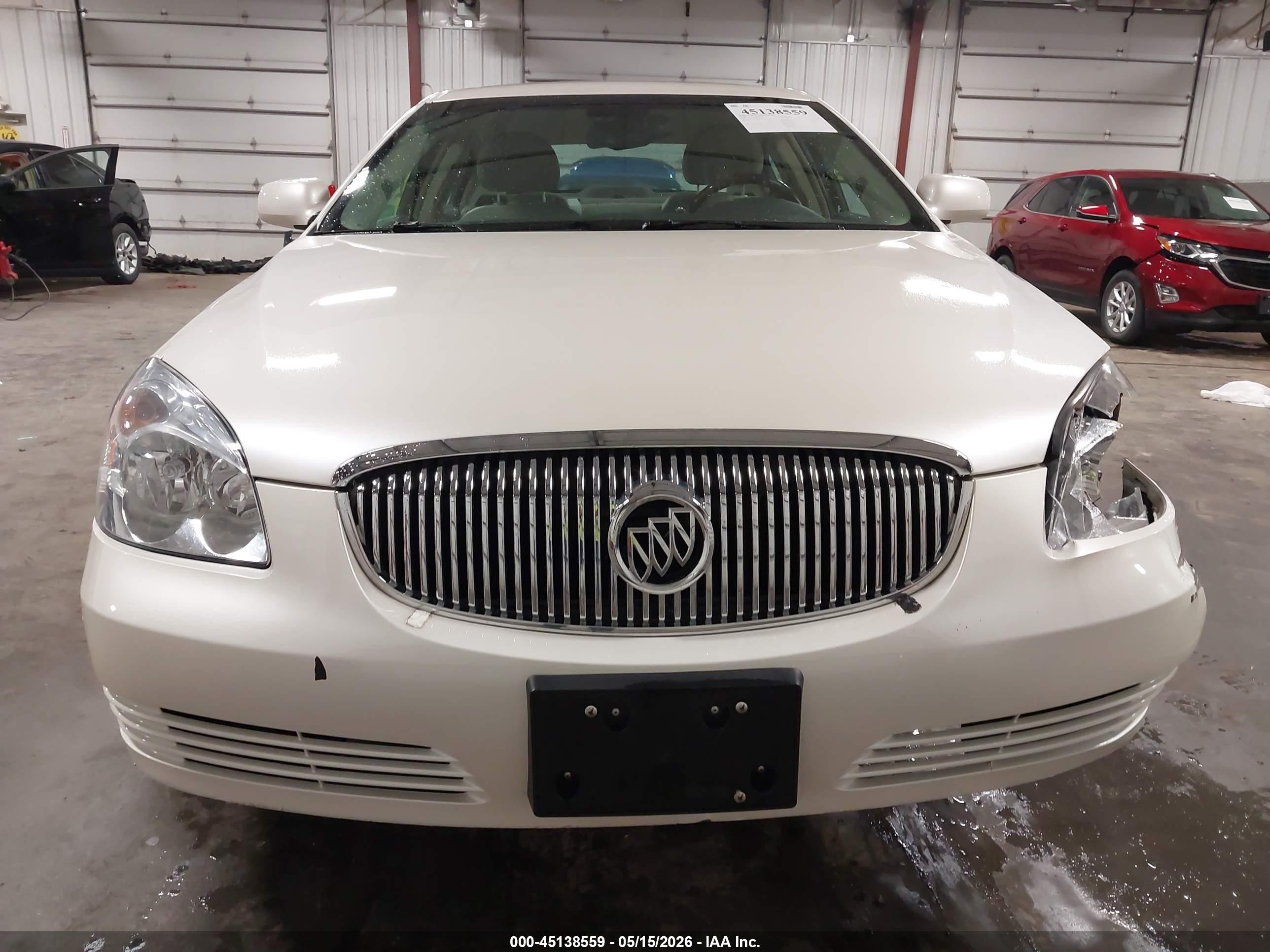 2009 Buick Lucerne Cxl-4 Белый vin: 1G4HD57M49U136940