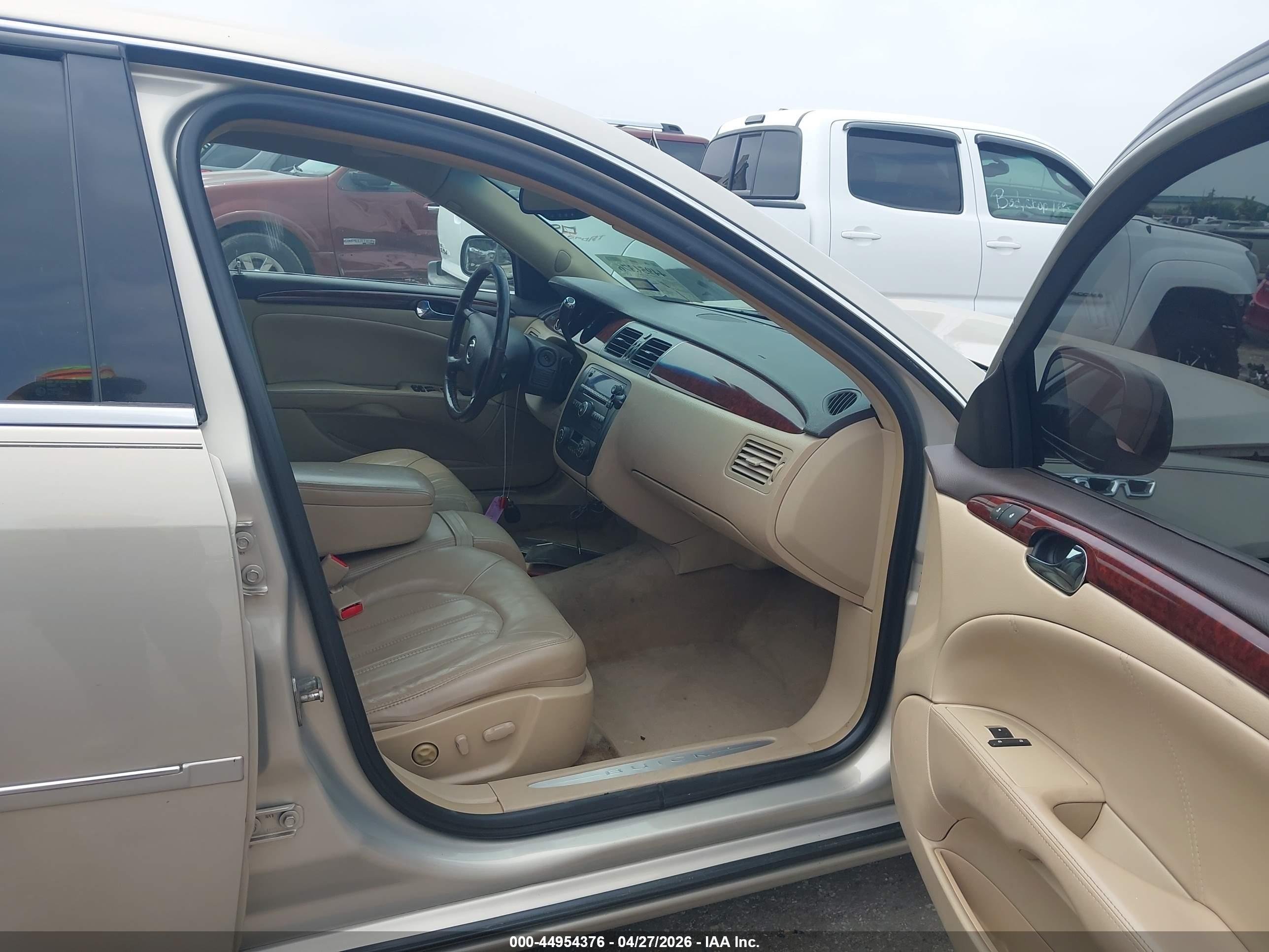 2009 Buick Lucerne Cxl Tan vin: 1G4HD57M59U110010