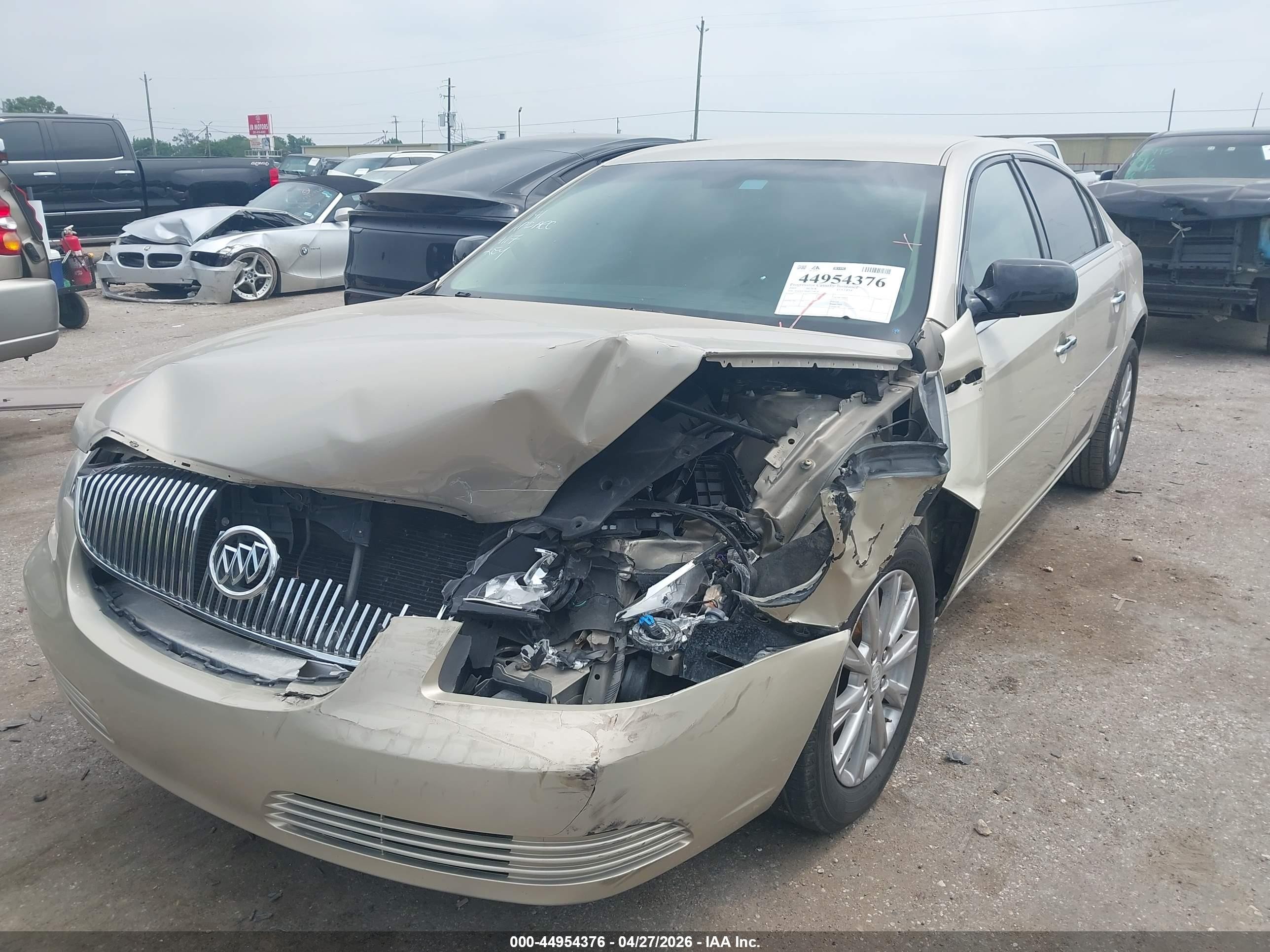 2009 Buick Lucerne Cxl Tan vin: 1G4HD57M59U110010