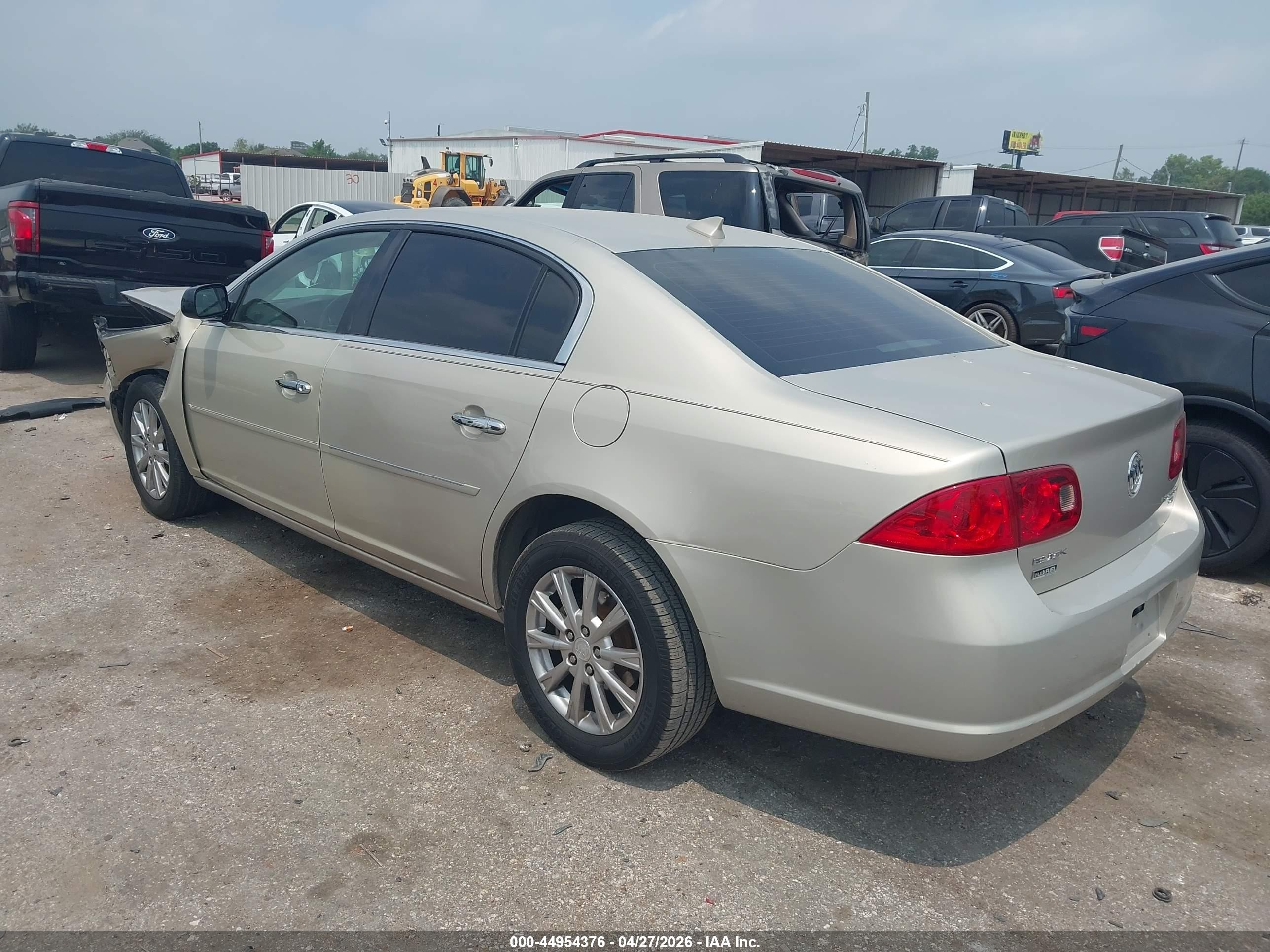 2009 Buick Lucerne Cxl Tan vin: 1G4HD57M59U110010