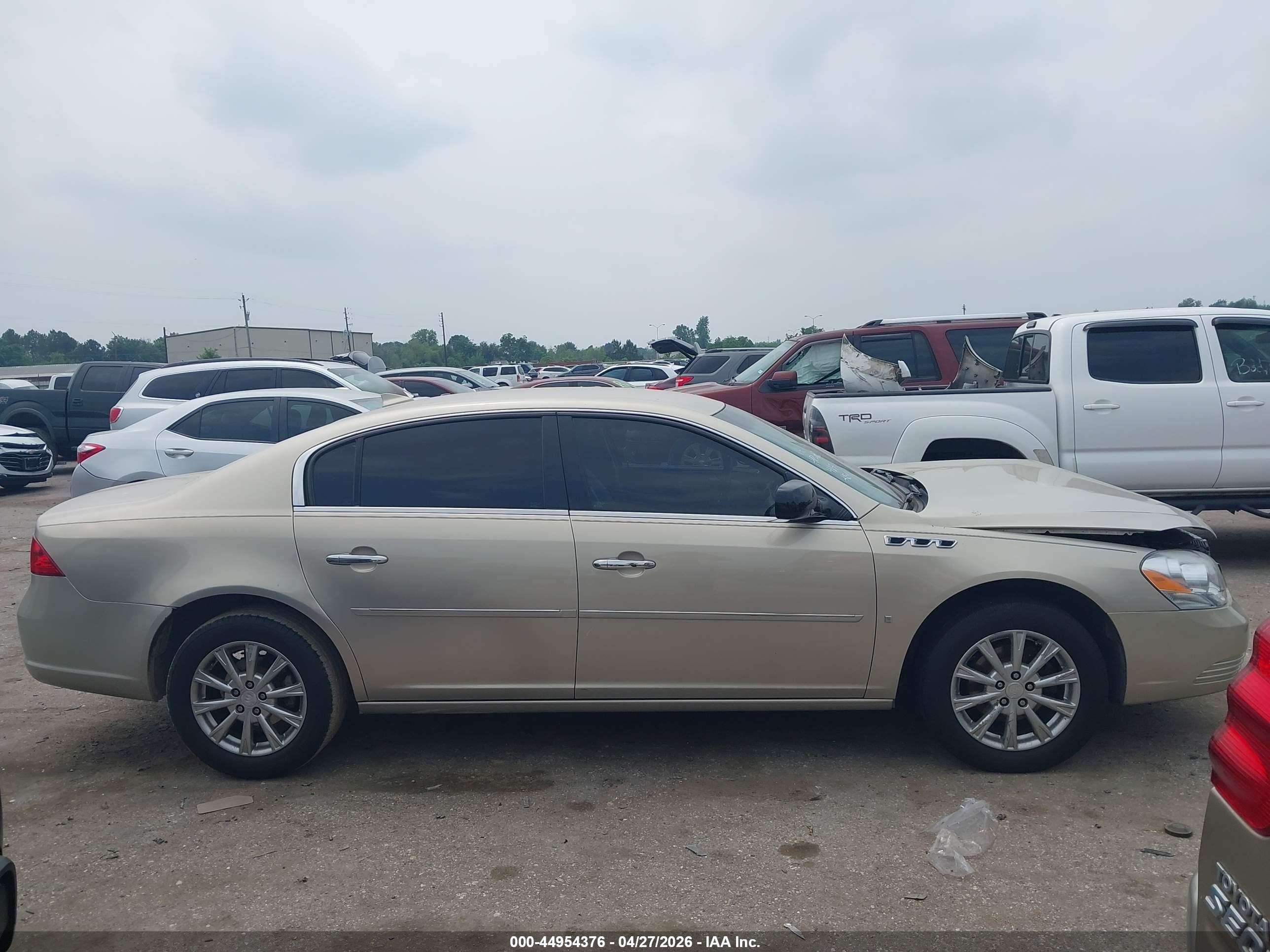 2009 Buick Lucerne Cxl Tan vin: 1G4HD57M59U110010