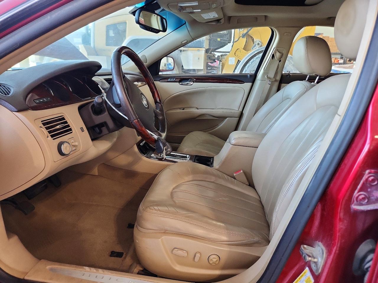 2009 Buick Lucerne Cxl Red vin: 1G4HD57M59U119242