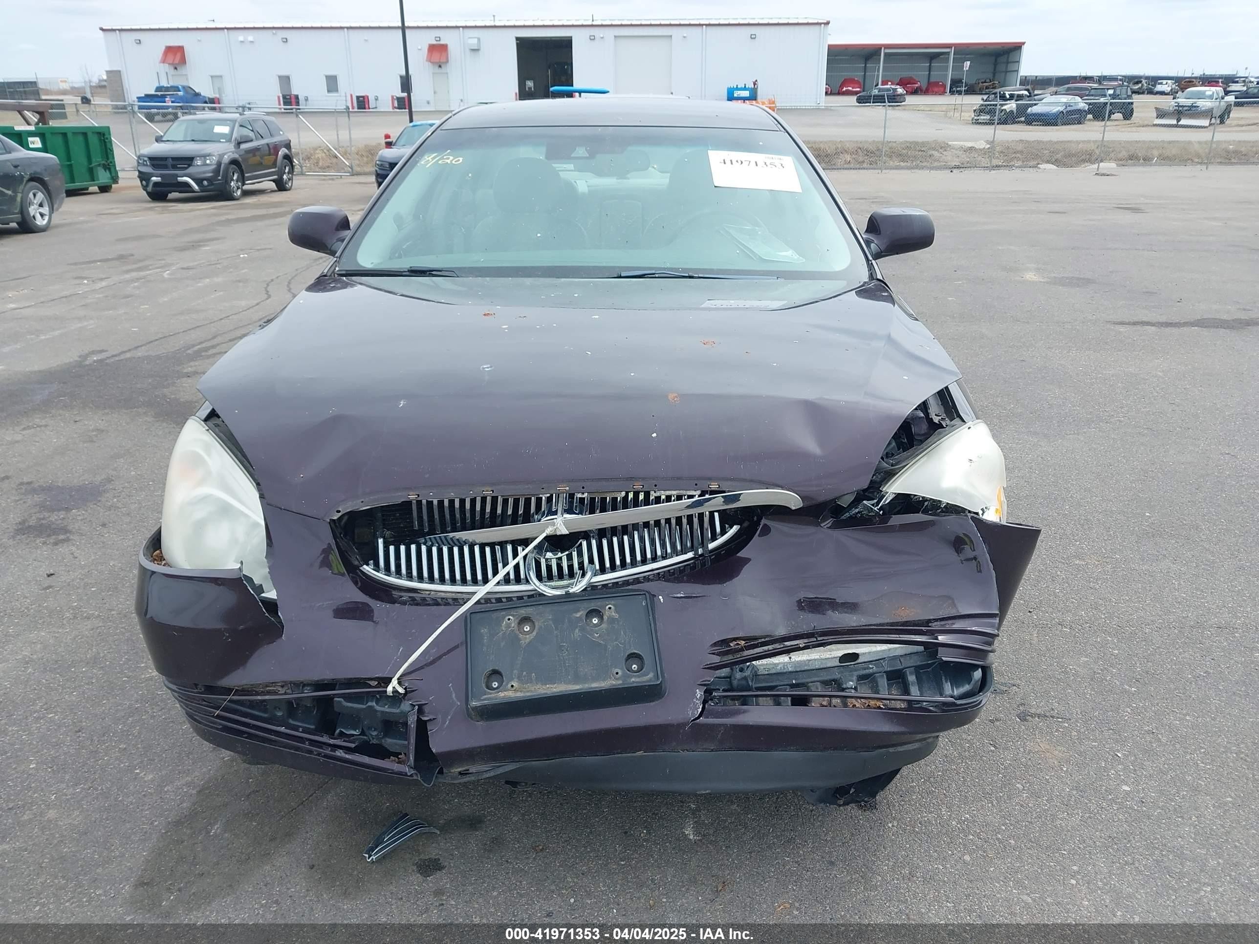 2009 Buick Lucerne Cxl-3 Purple vin: 1G4HD57M59U123372