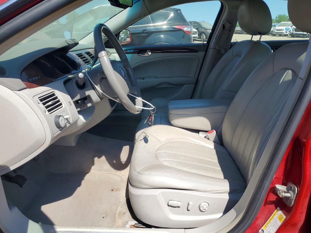 2009 Buick Lucerne Cxl Red vin: 1G4HD57M69U105074