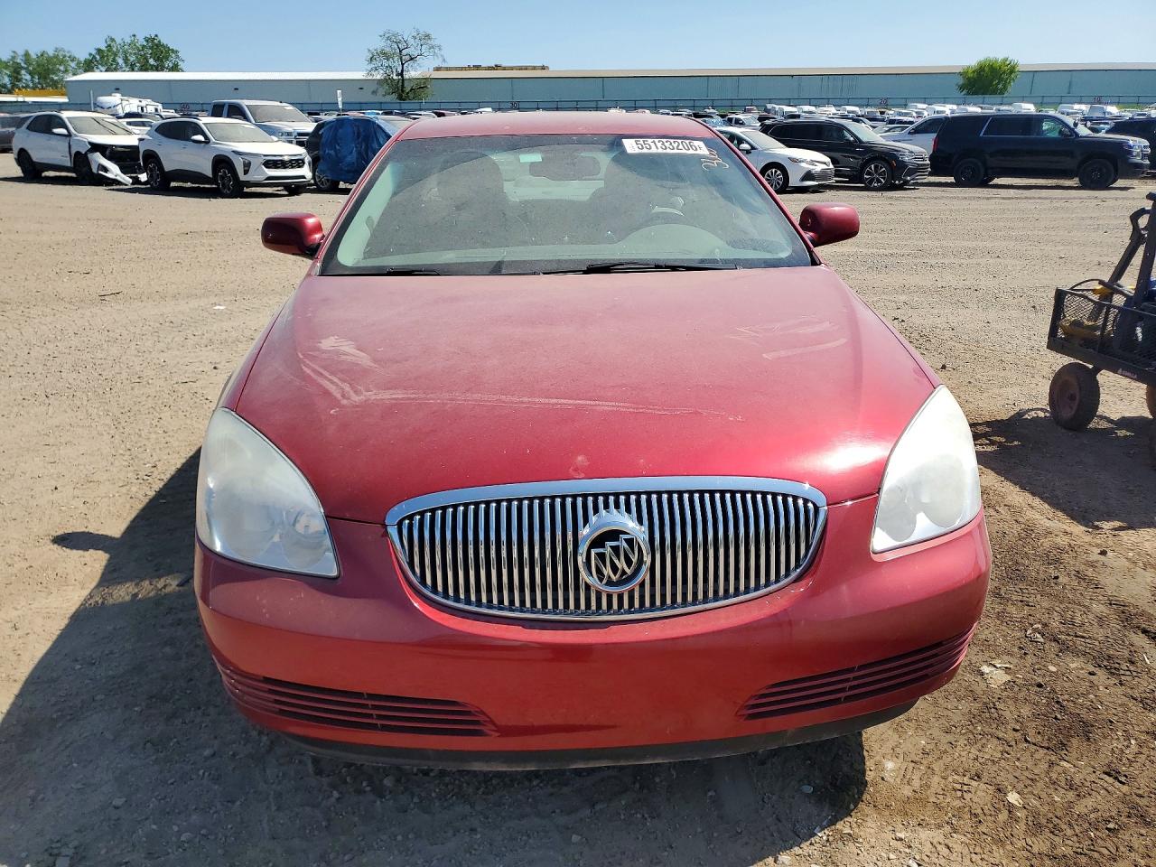 2009 Buick Lucerne Cxl Red vin: 1G4HD57M69U105074
