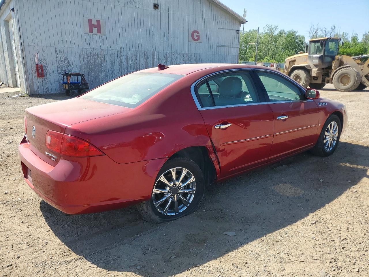 2009 Buick Lucerne Cxl Red vin: 1G4HD57M69U105074
