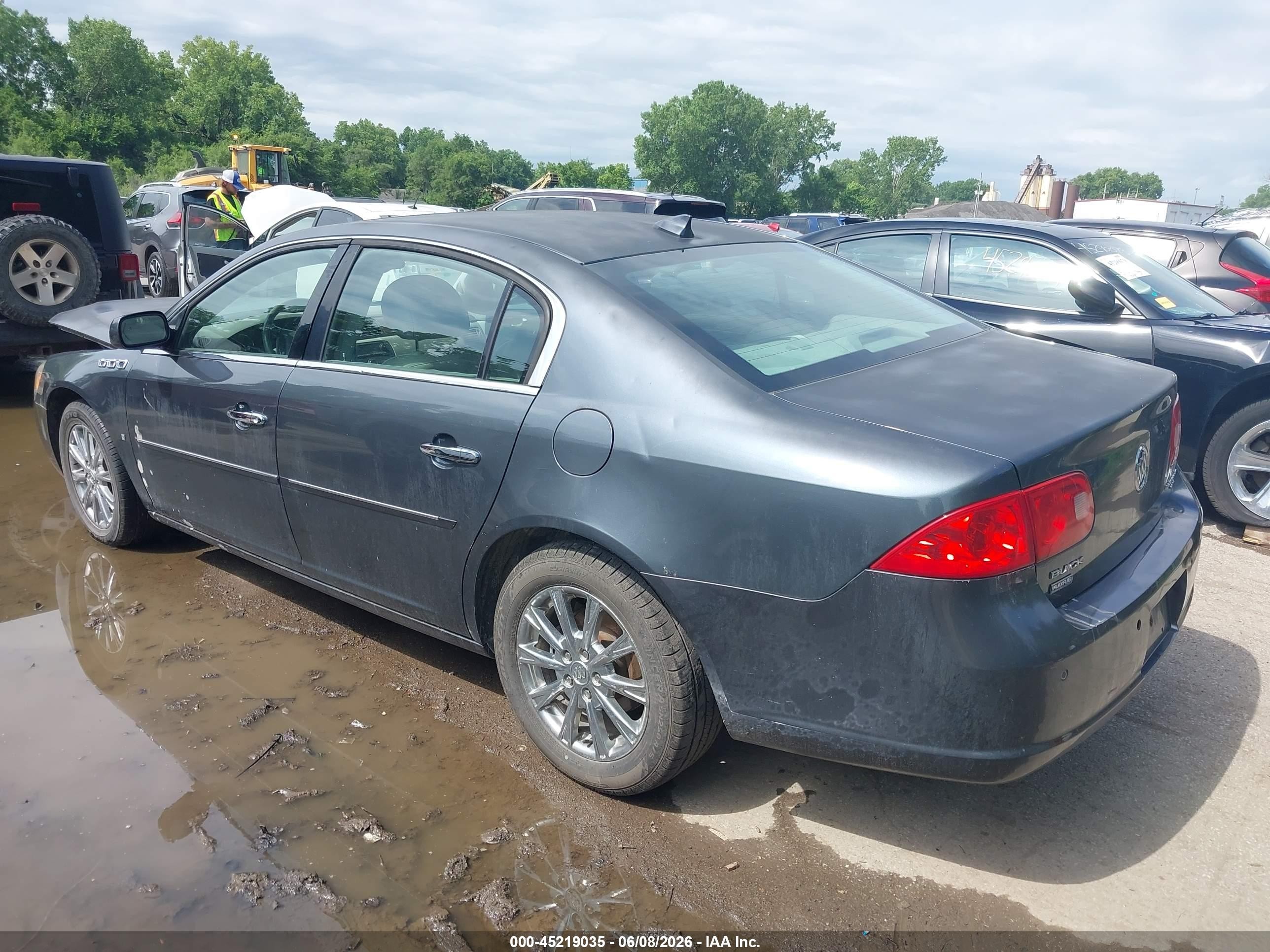 2009 Buick Lucerne Cxl-3 Gray vin: 1G4HD57M79U126919