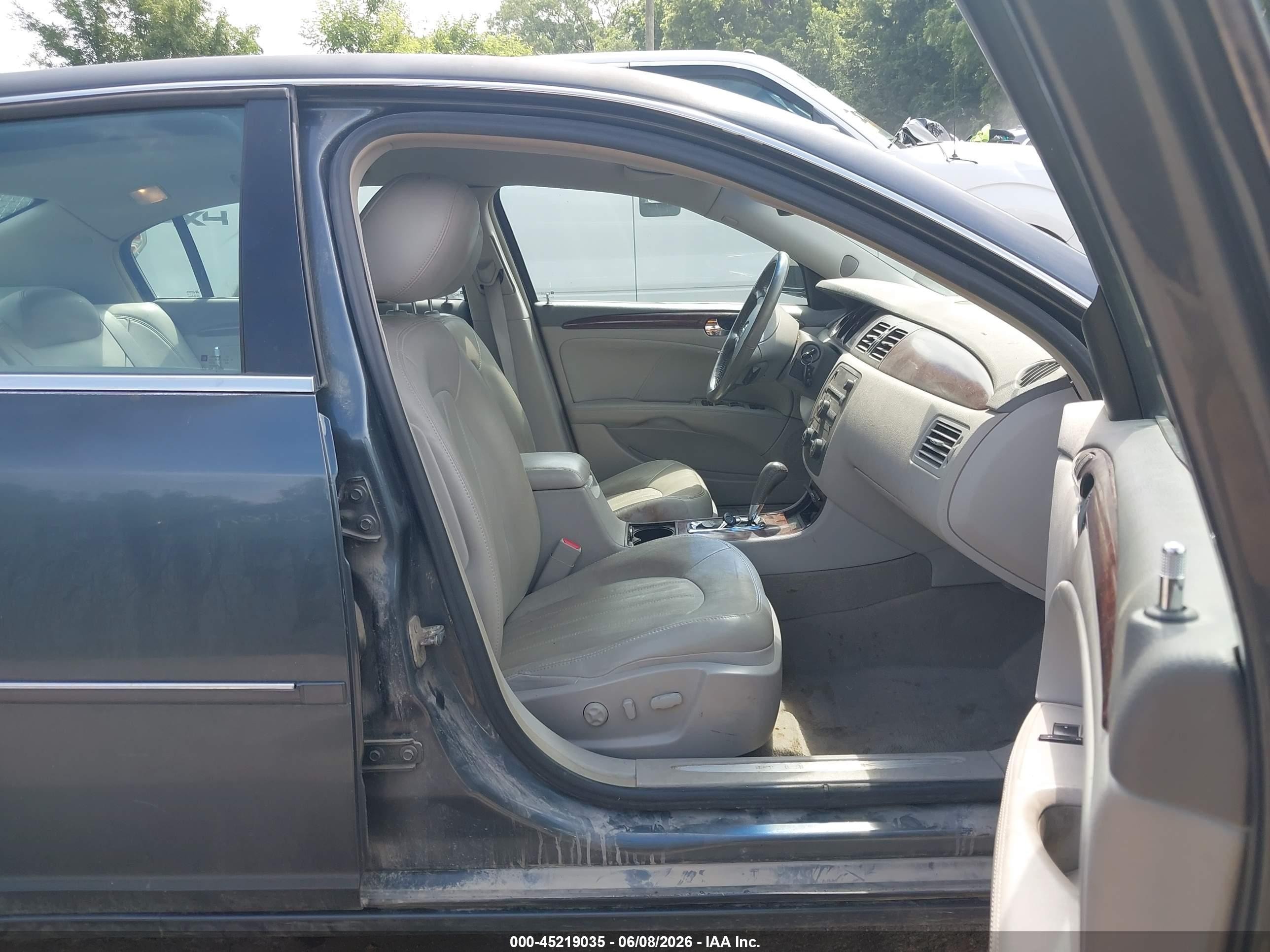2009 Buick Lucerne Cxl-3 Gray vin: 1G4HD57M79U126919