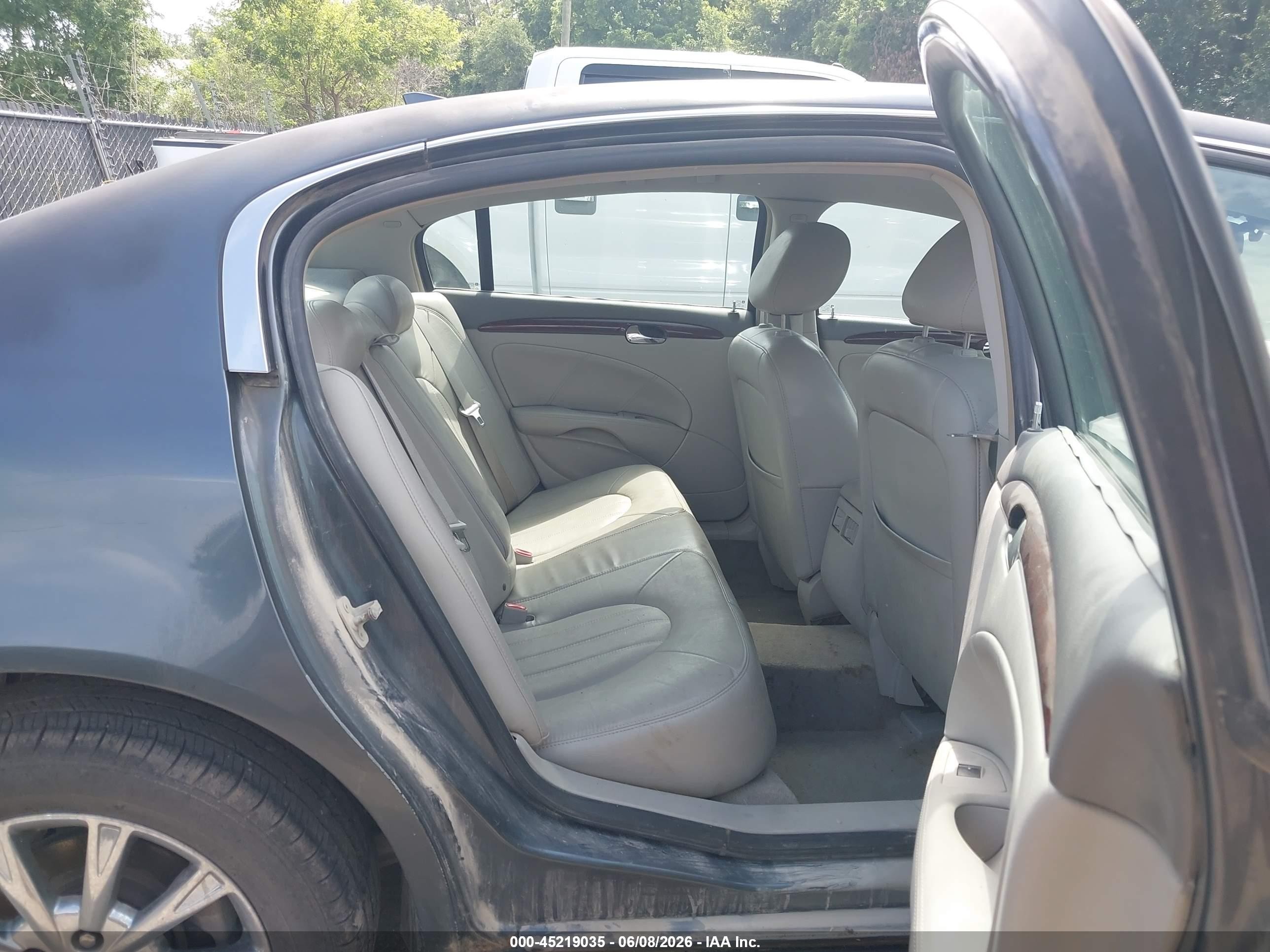 2009 Buick Lucerne Cxl-3 Gray vin: 1G4HD57M79U126919