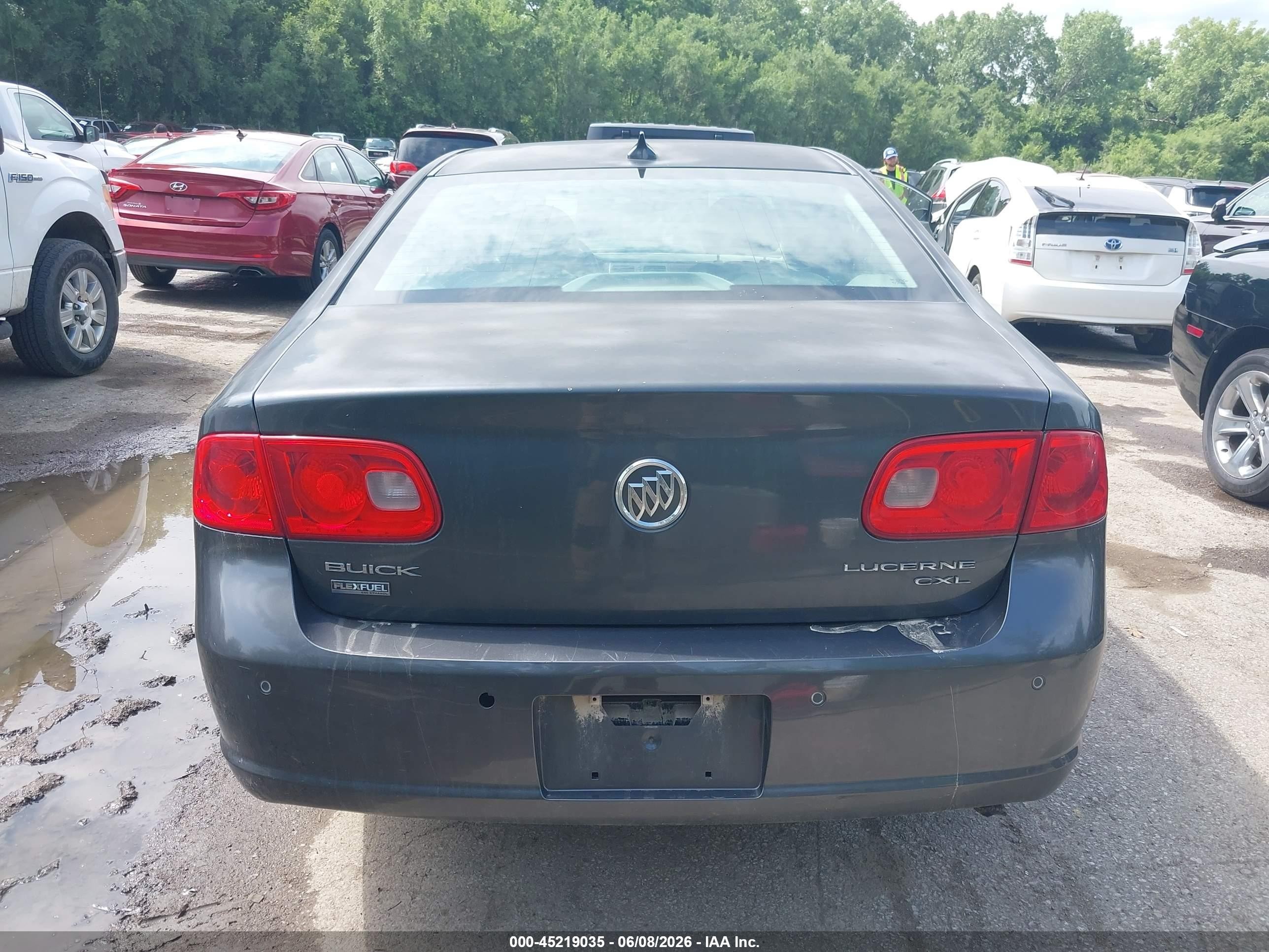 2009 Buick Lucerne Cxl-3 Gray vin: 1G4HD57M79U126919
