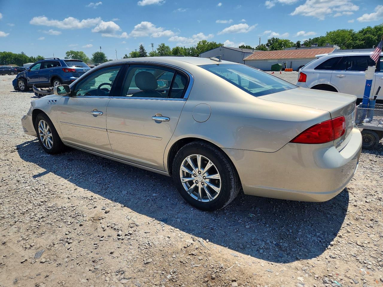 2009 Buick Lucerne Cxl Tan vin: 1G4HD57M79U127732